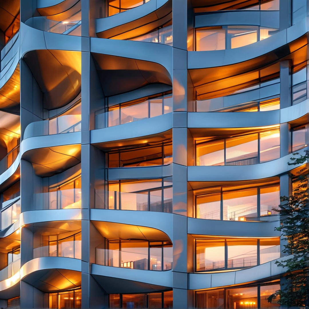 Modern Curved Architecture