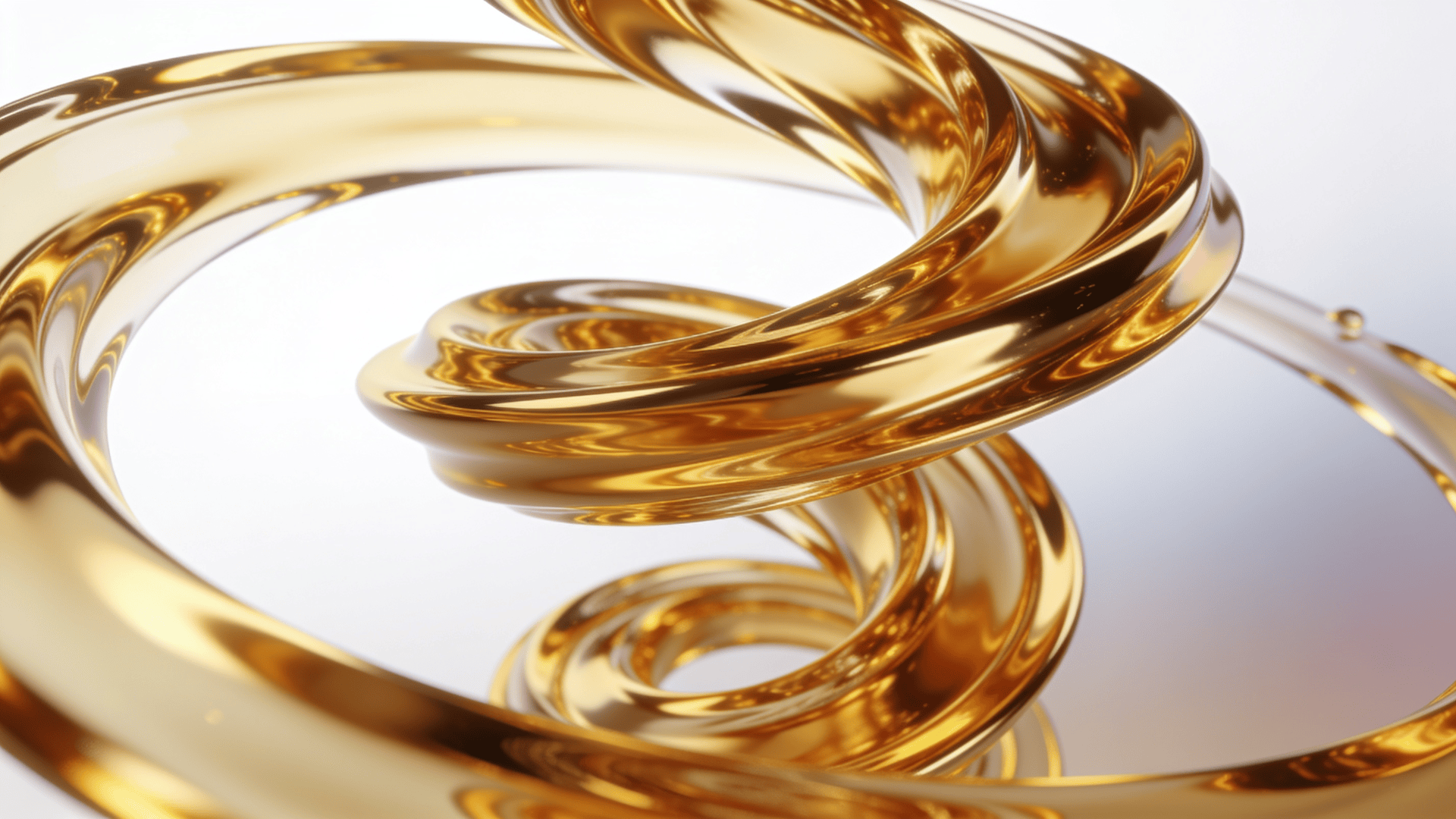 Liquid Gold Spiral