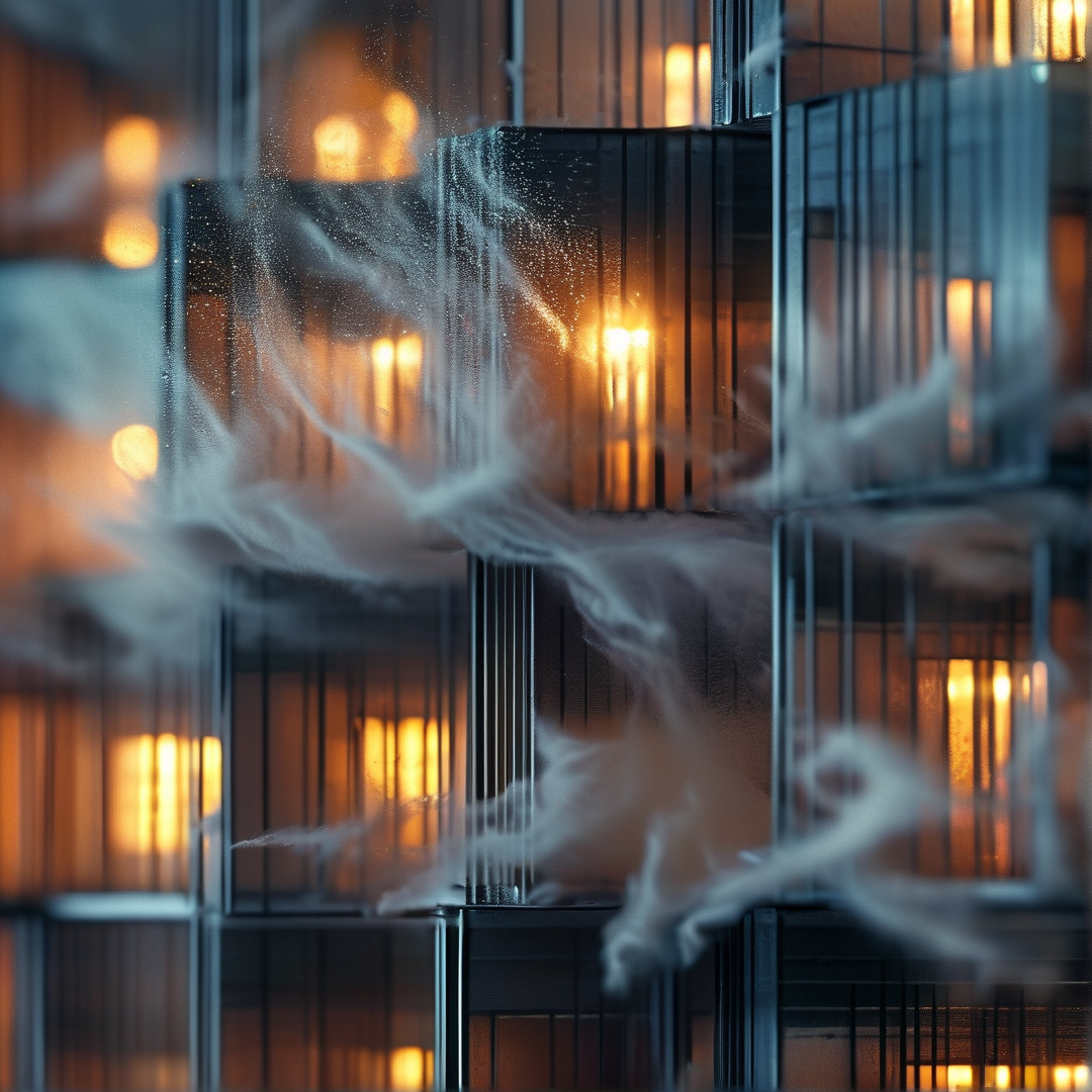 Smoky Building Facade