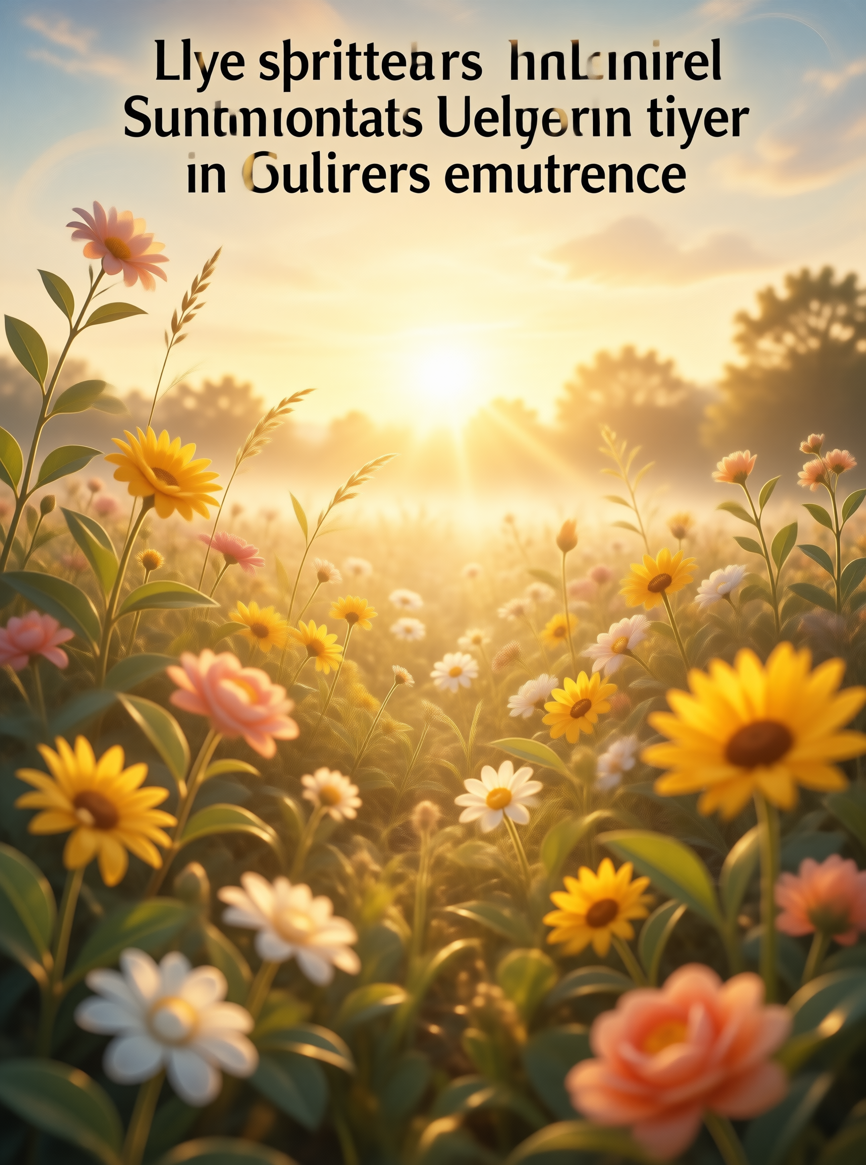 Golden Wildflower Meadow