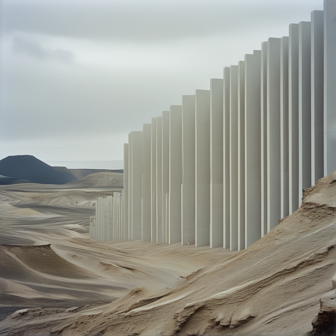 Surreal Desert Architecture