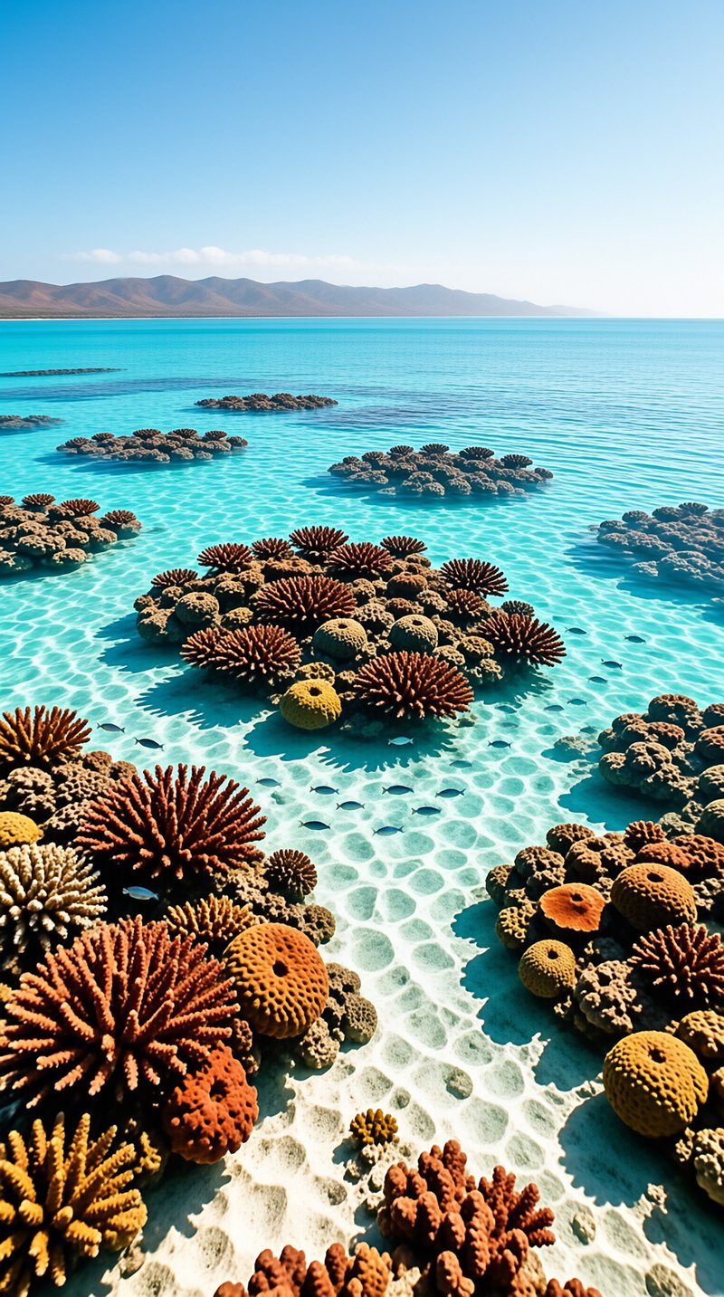 Vibrant Tropical Coral Reef