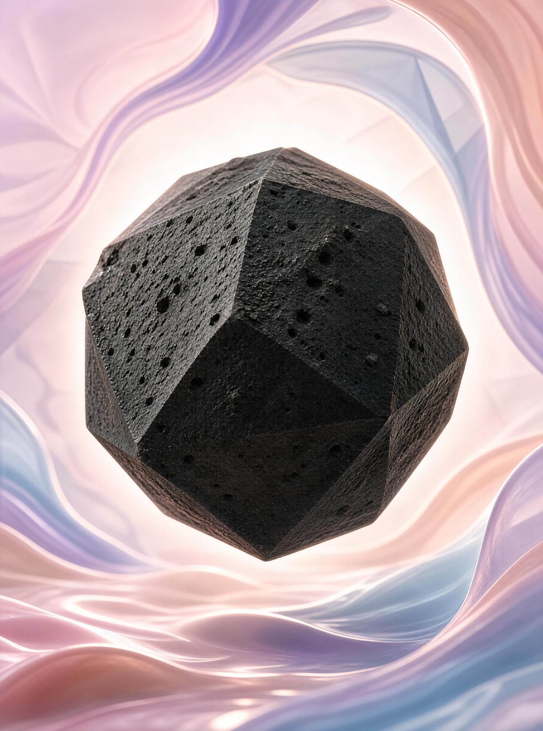 Dark Porous Dodecahedron