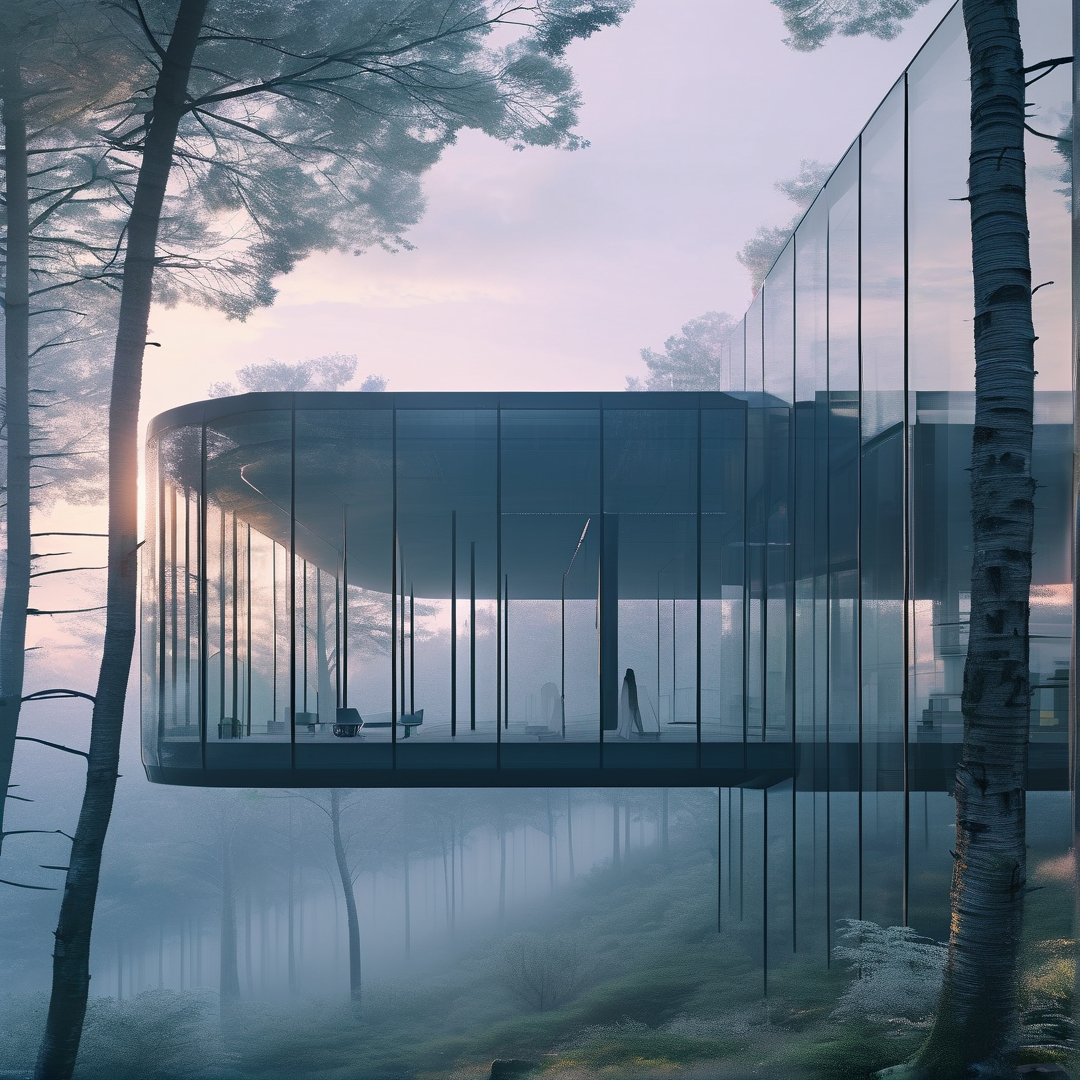 Glass Forest Pavilion