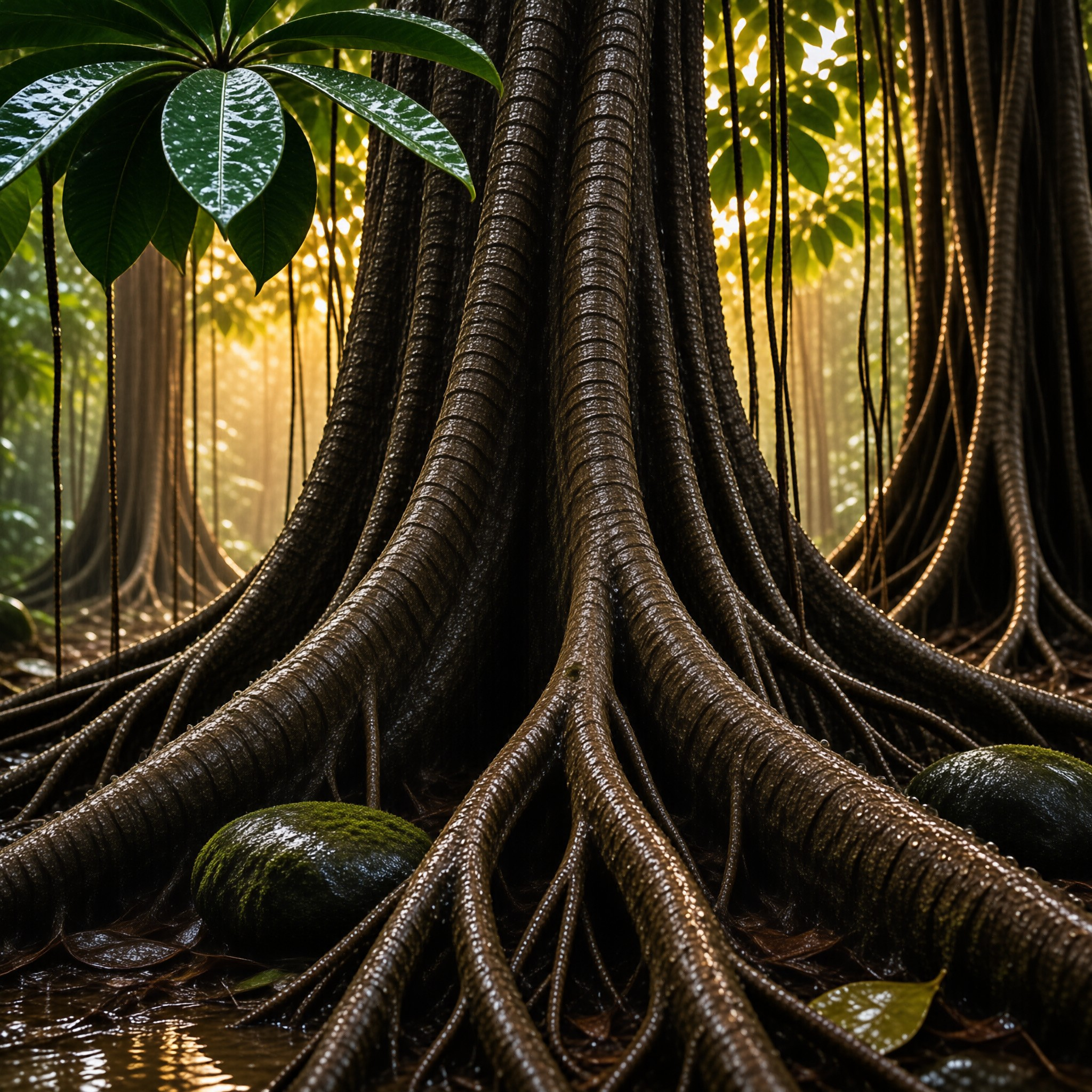 Massive Rainforest Roots