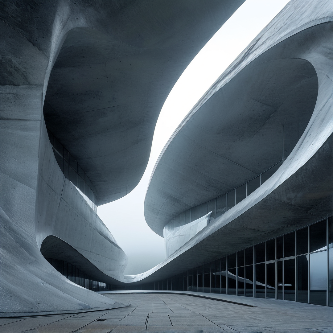 Curved Modern Architecture