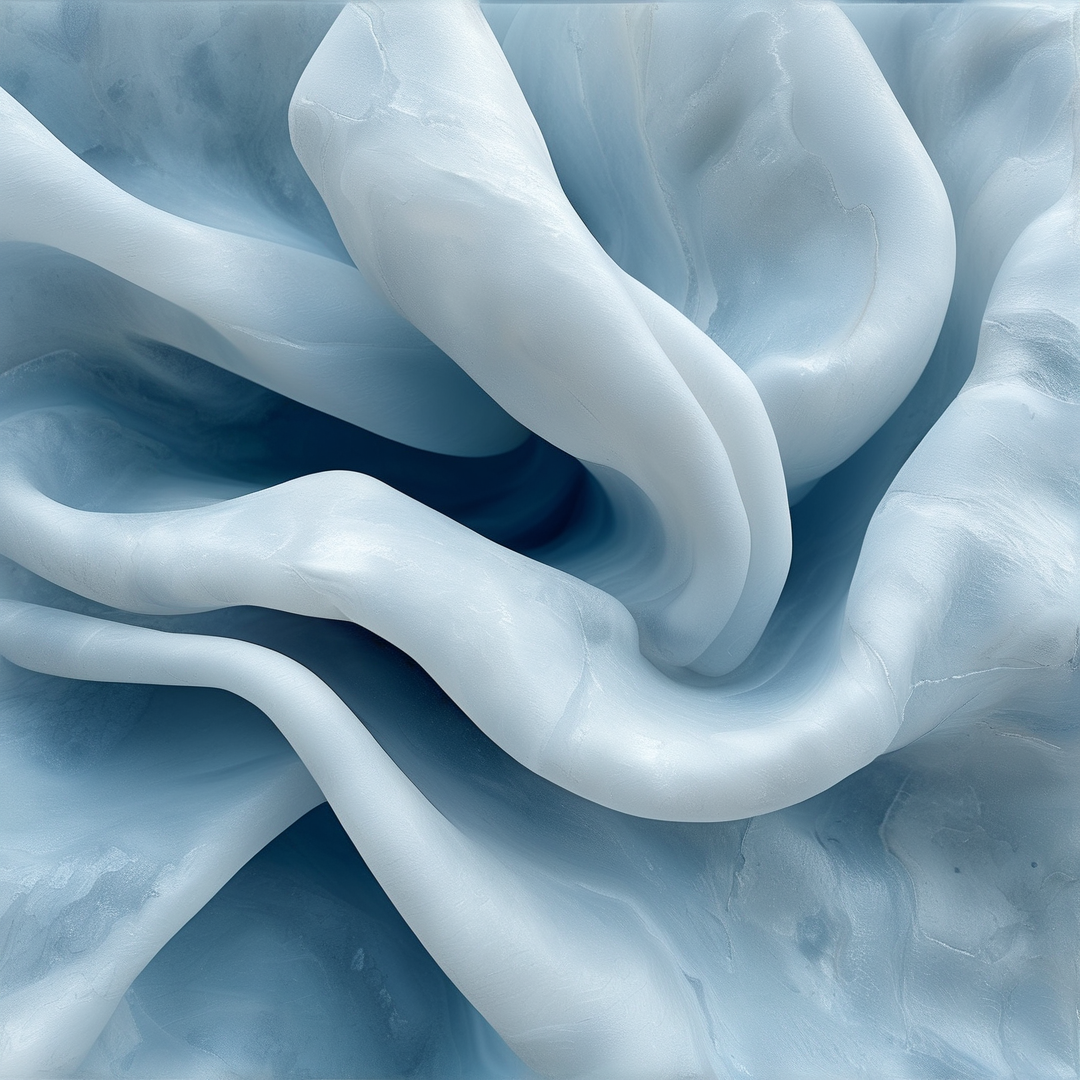 Abstract Blue Flow