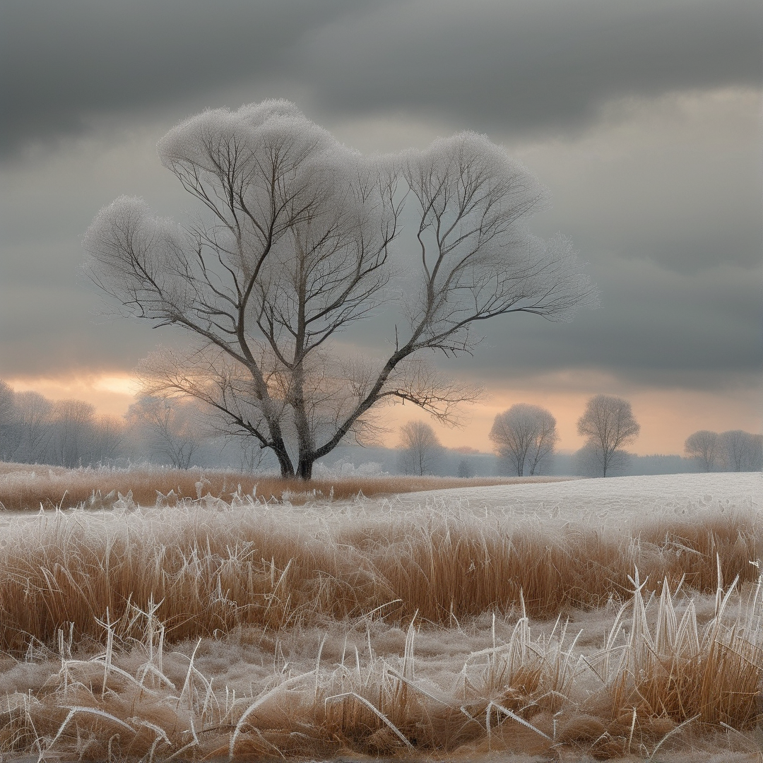 Frosted Winter Landscape