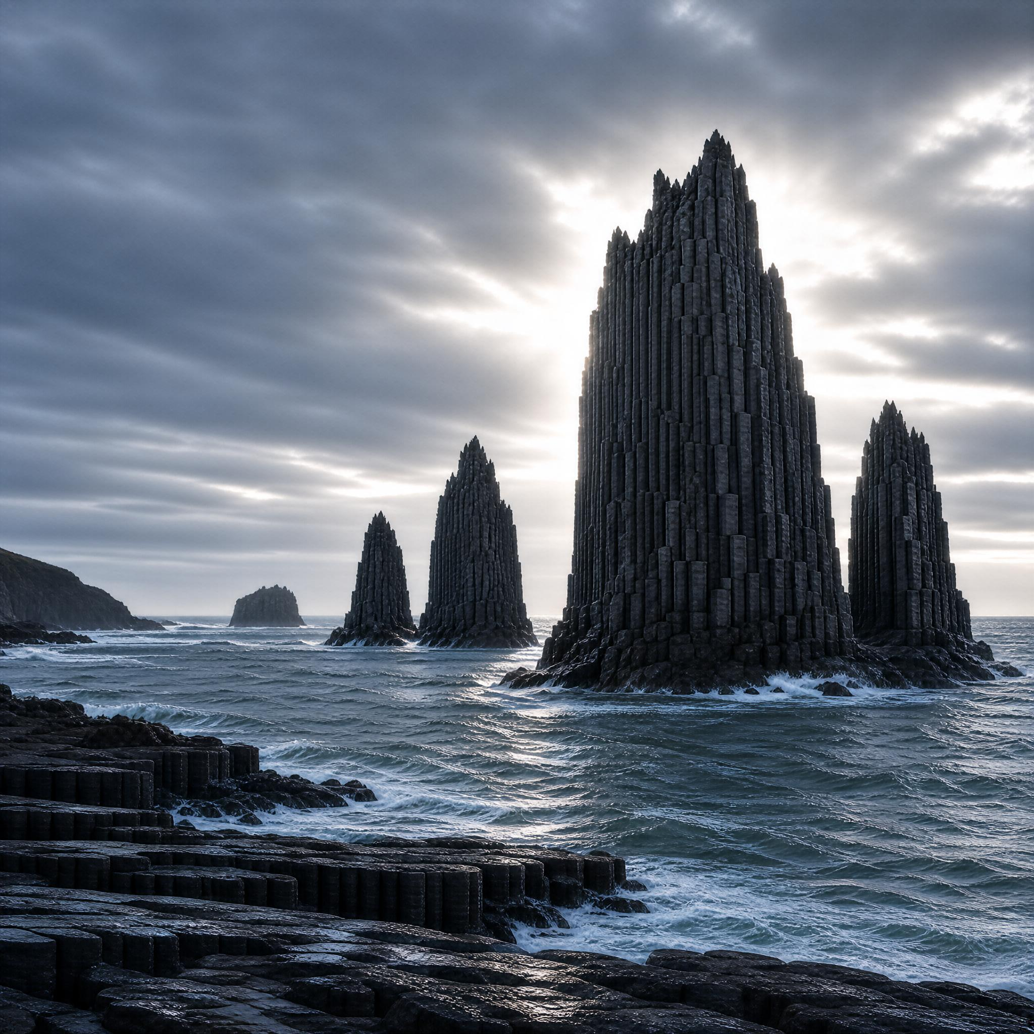Coastal Basalt Columns