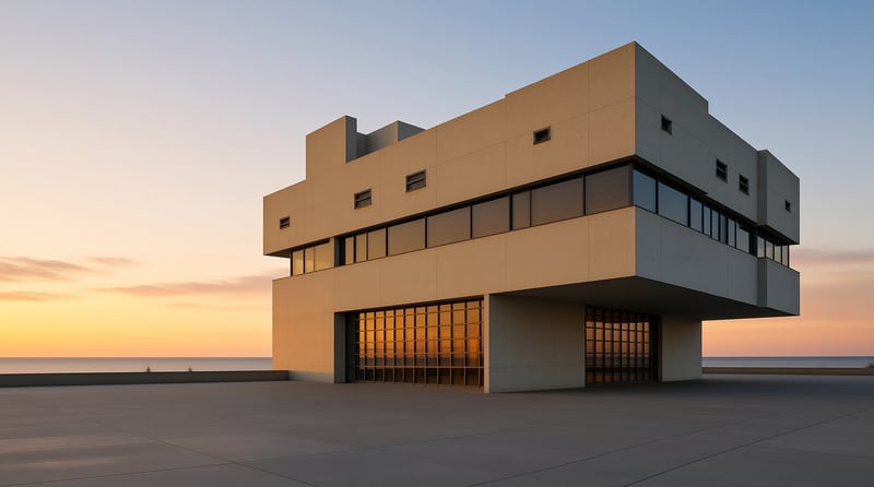 Modern Minimalist Building