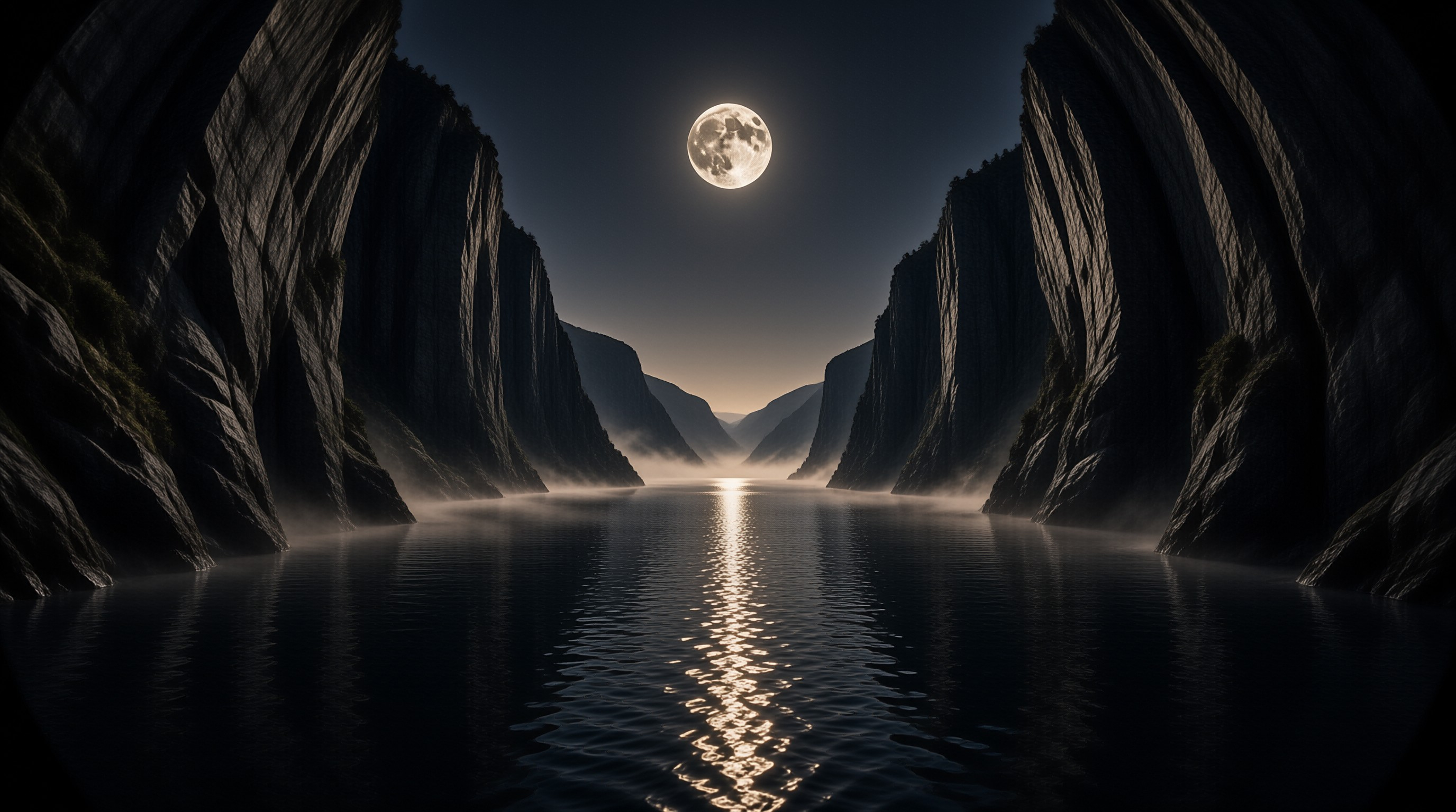 Moonlit Valley