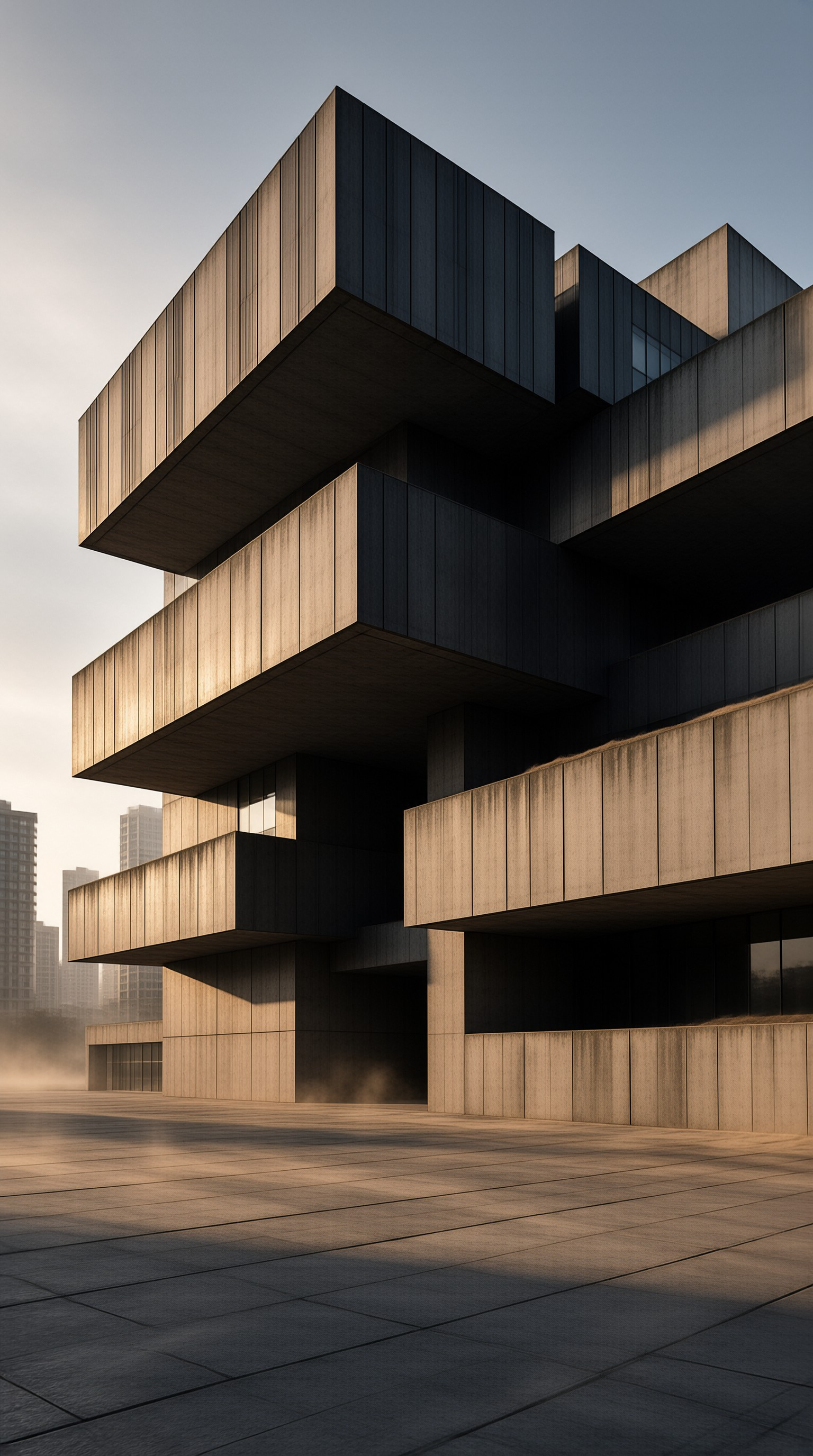 Modern Brutalist Architecture