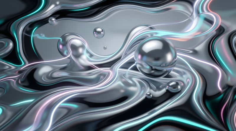 Liquid Chrome Waves