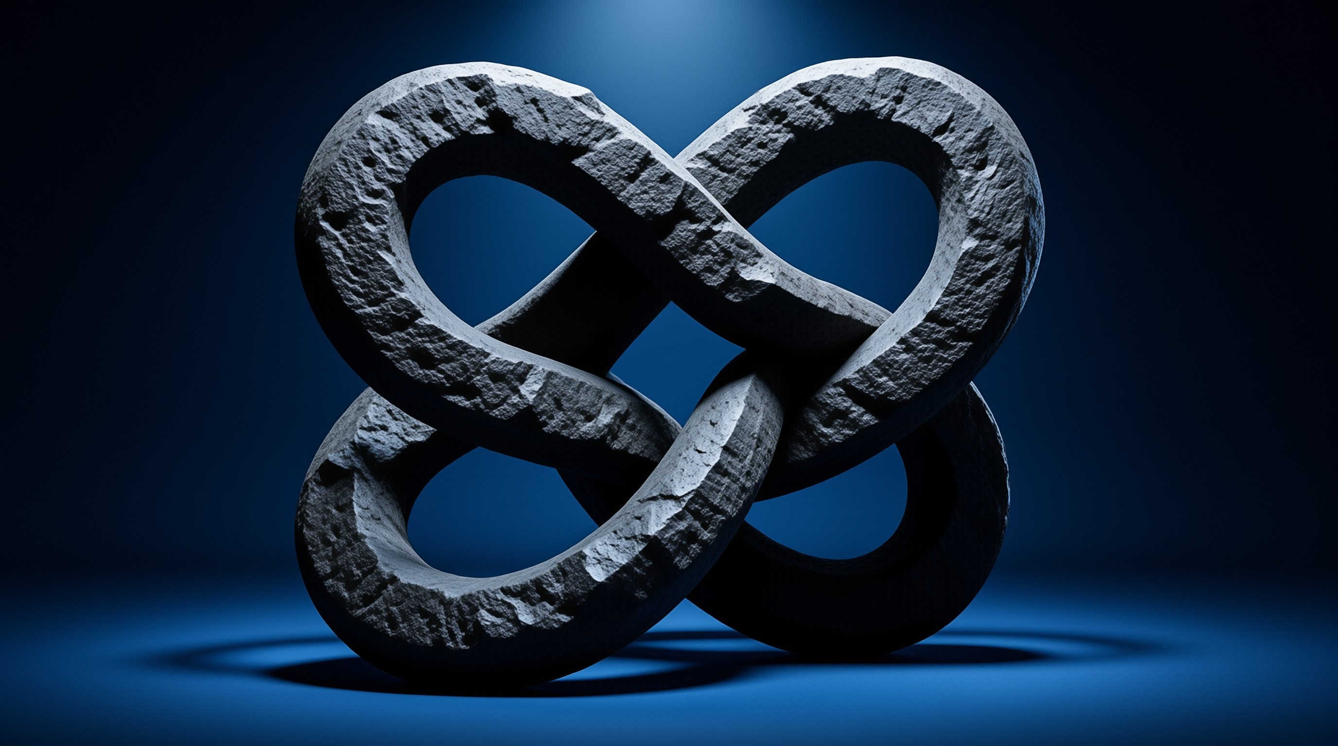 Stone Infinity Sculpture
