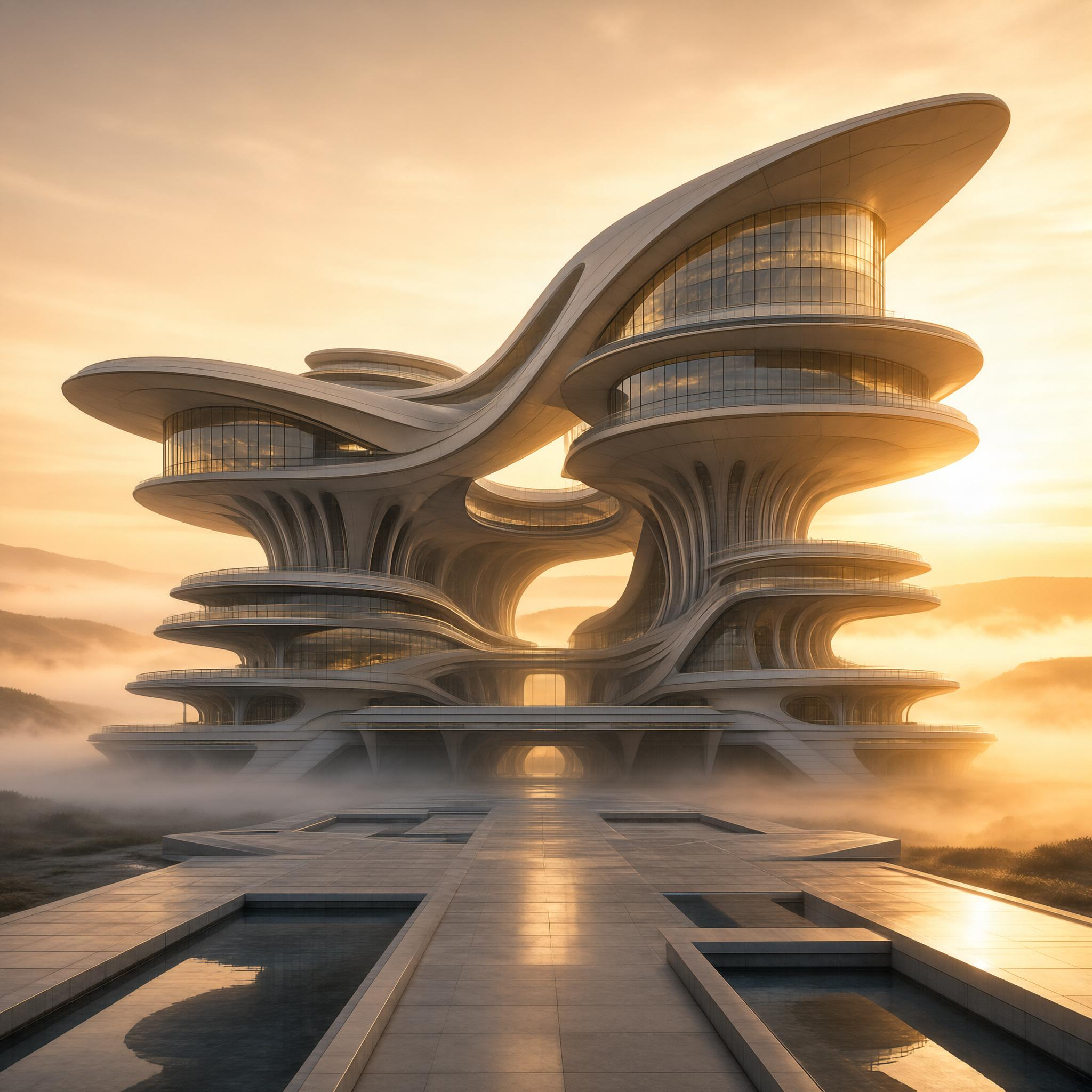 Futuristic Organic Architecture