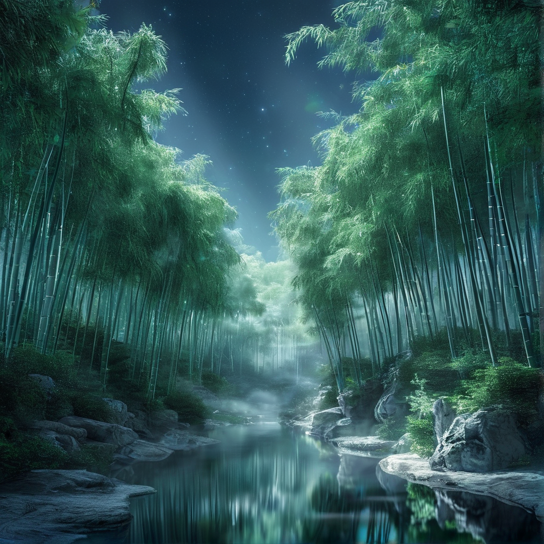 Mystic Bamboo Forest