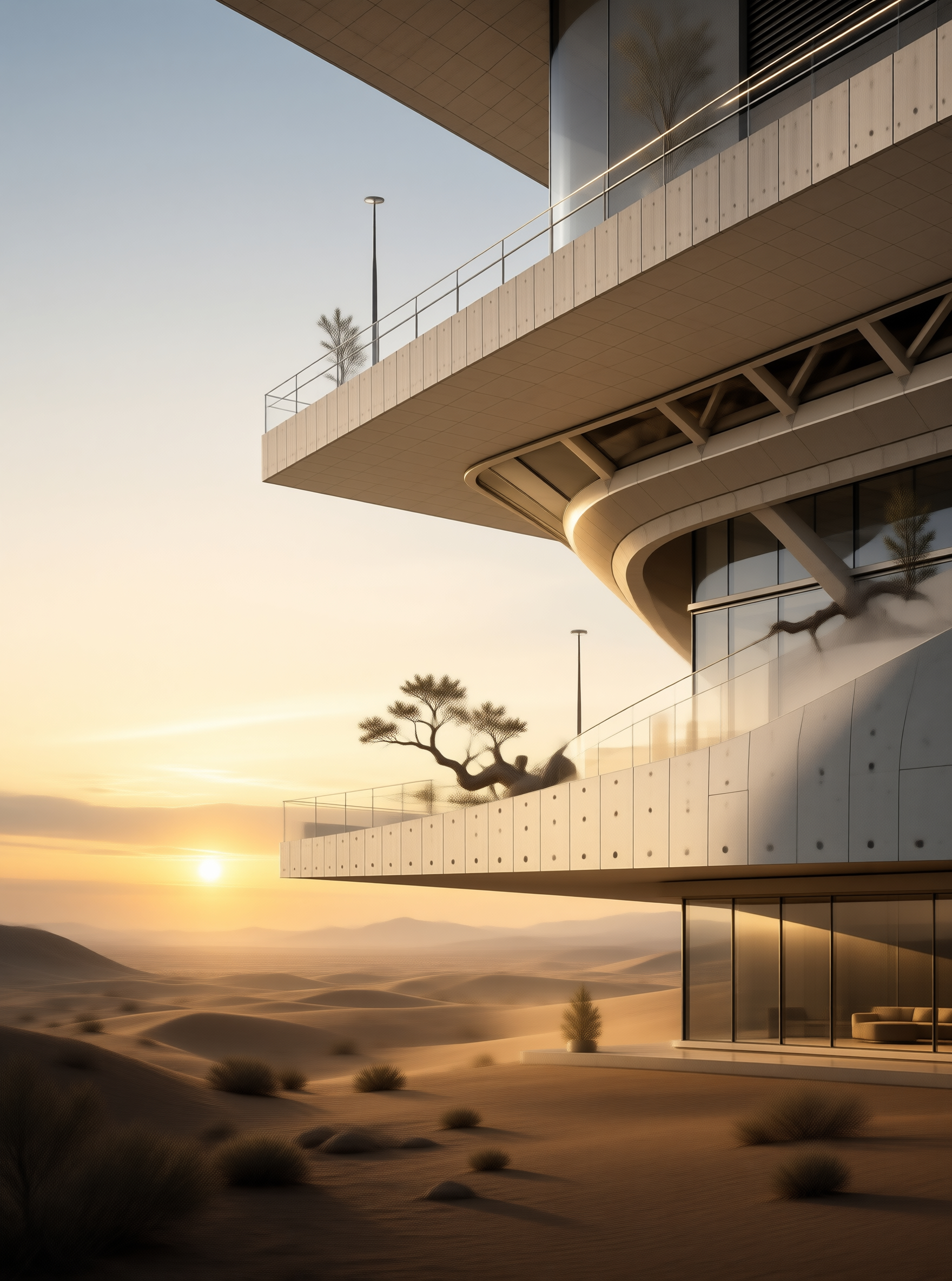 Futuristic Desert Residence
