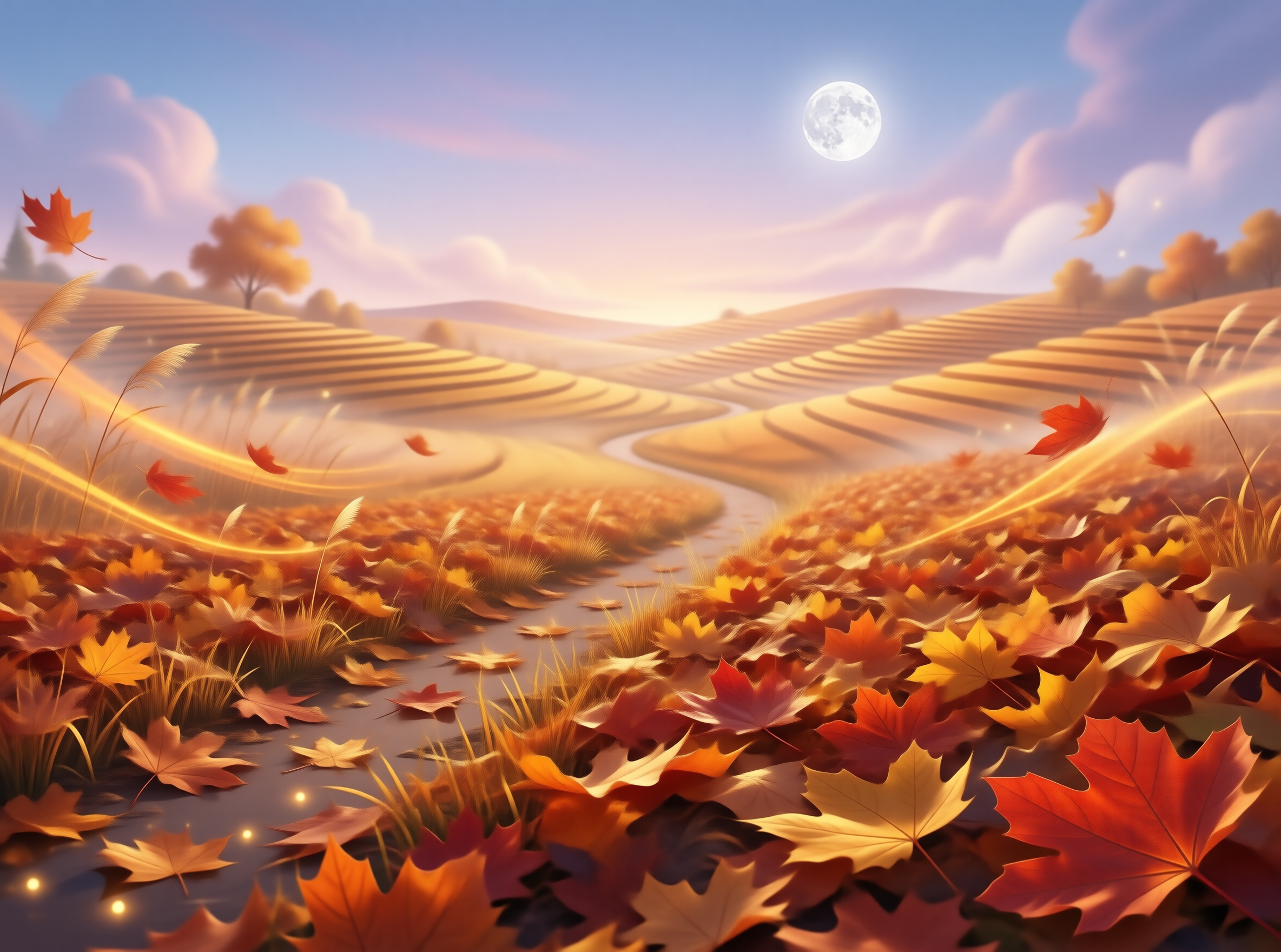 Dreamy Autumn Valley