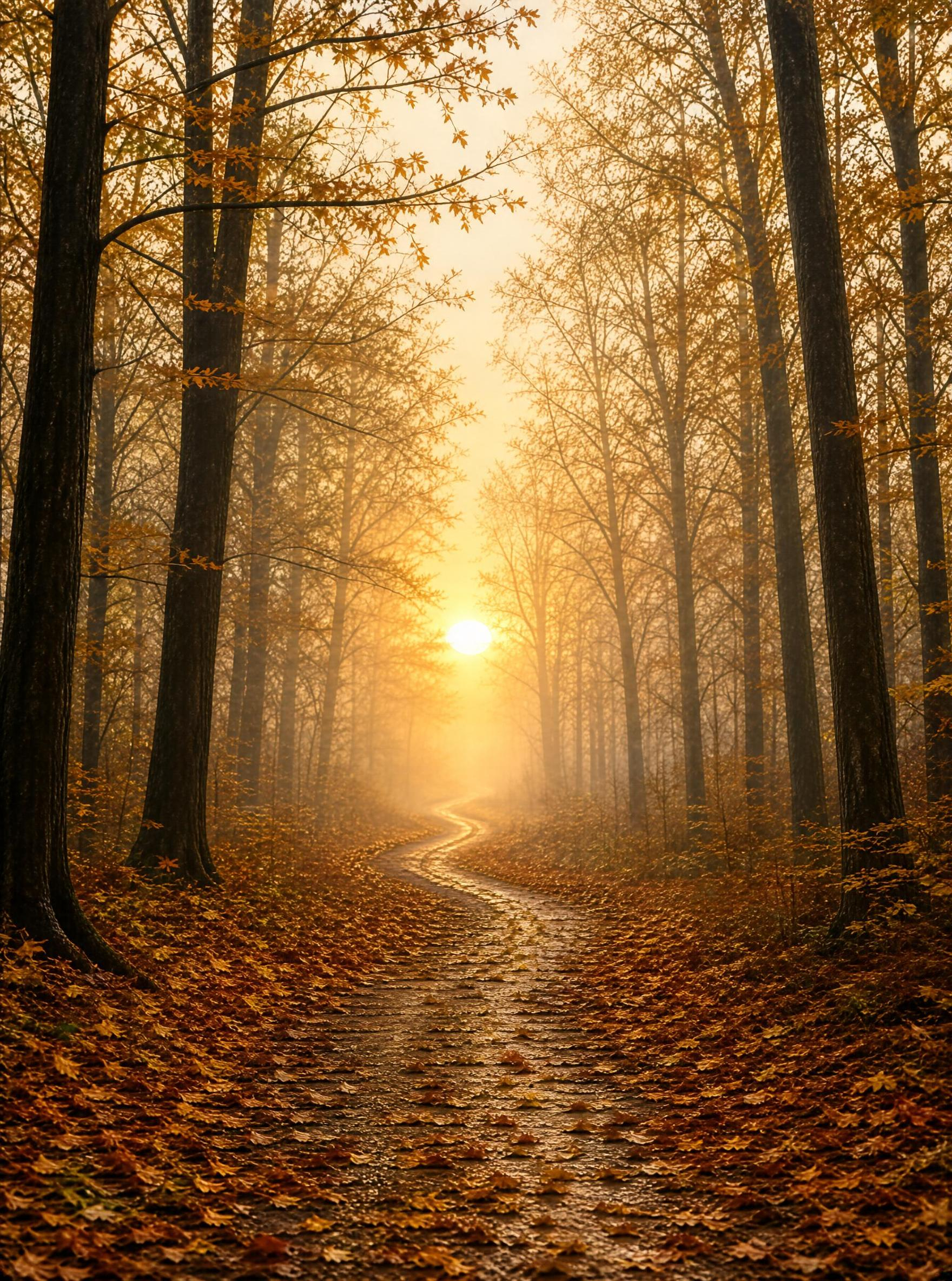 Autumn Forest Path