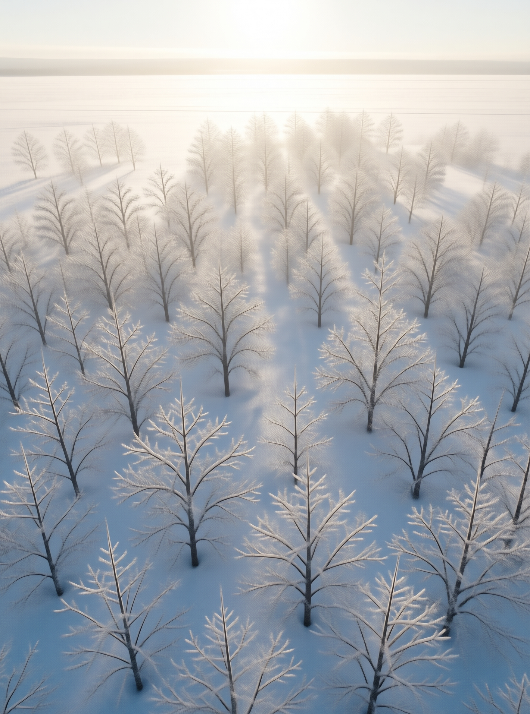 Frosty Winter Forest