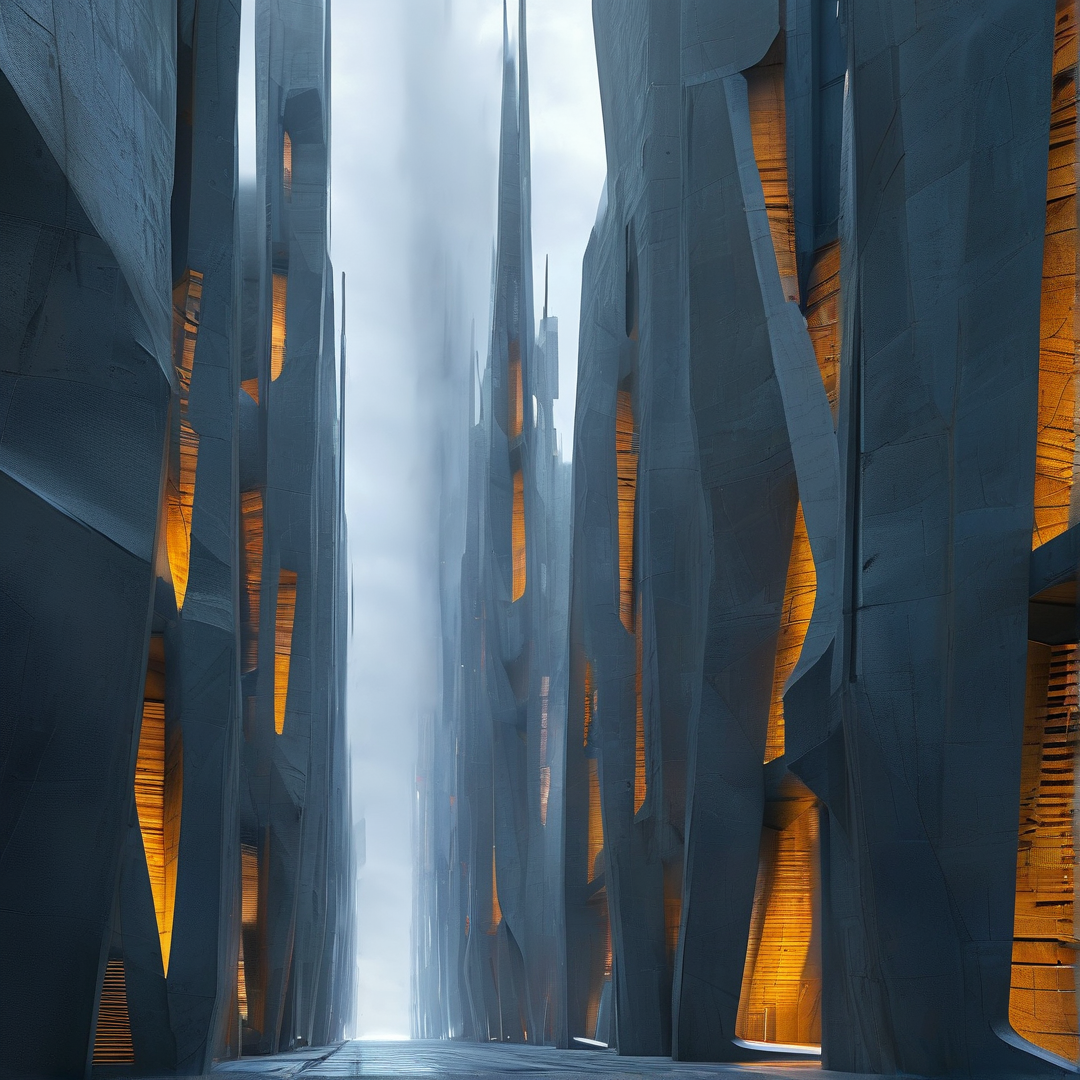 Futuristic Cyberpunk City