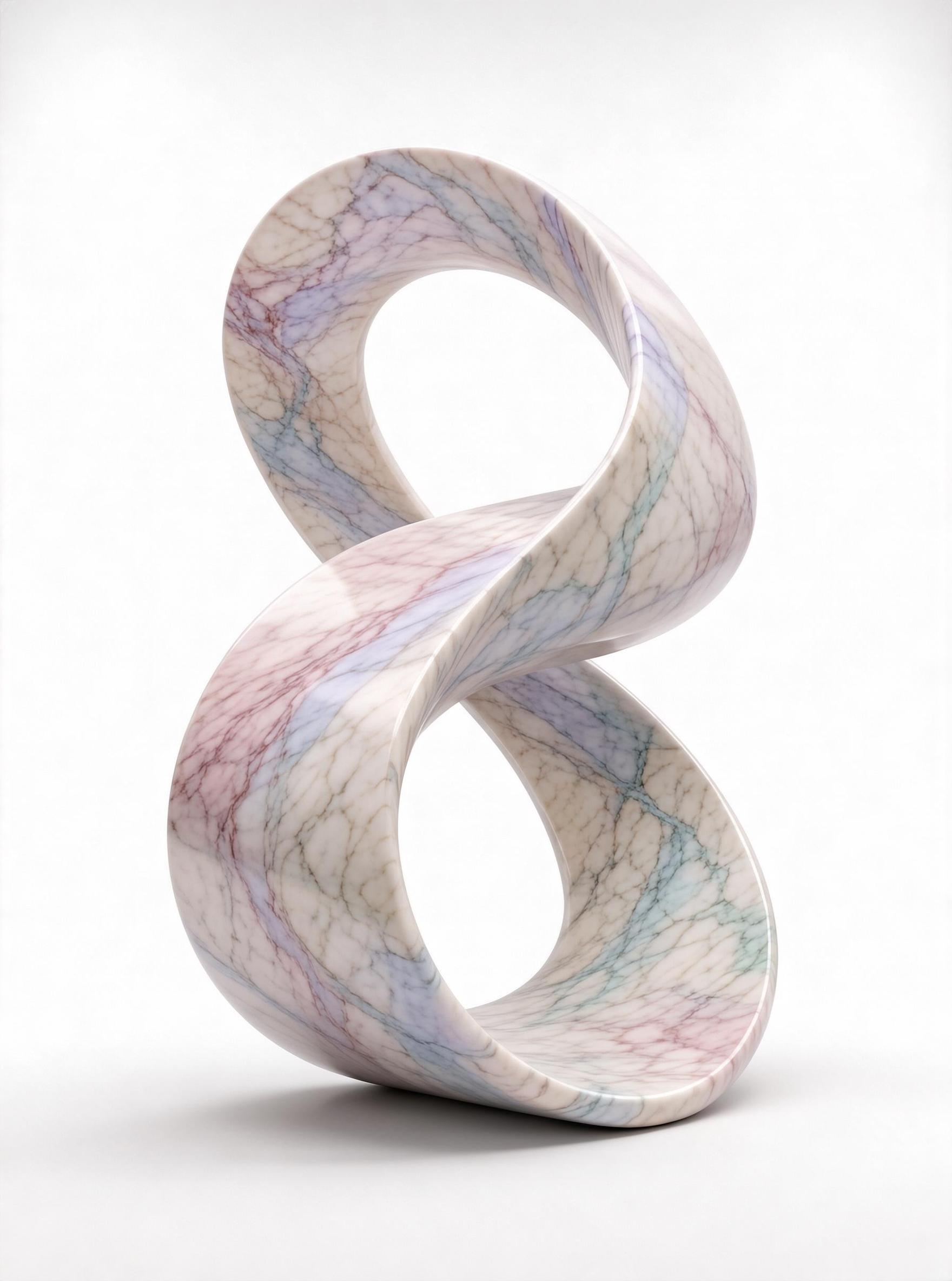 Twisted Marble Ribbon Art
