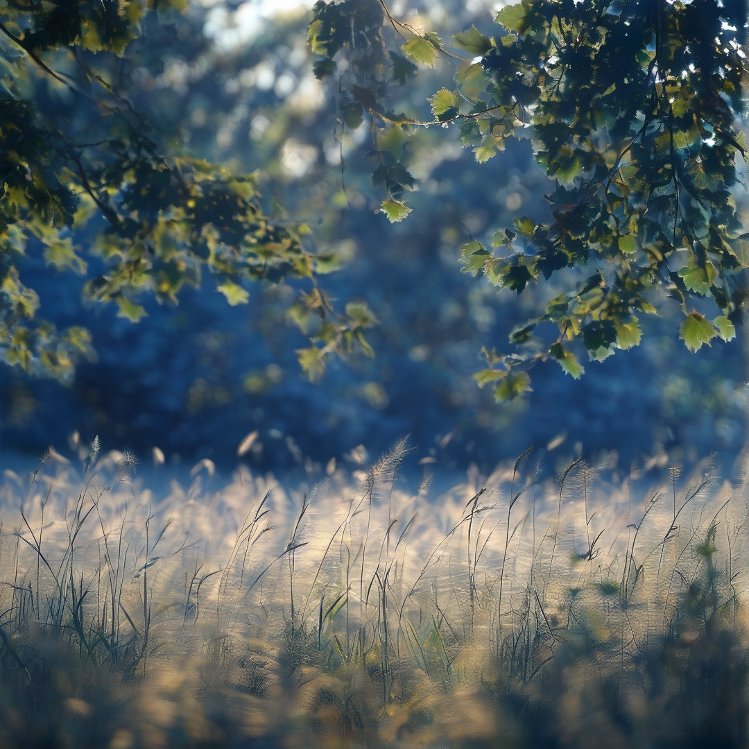Sunlight Through Leaves