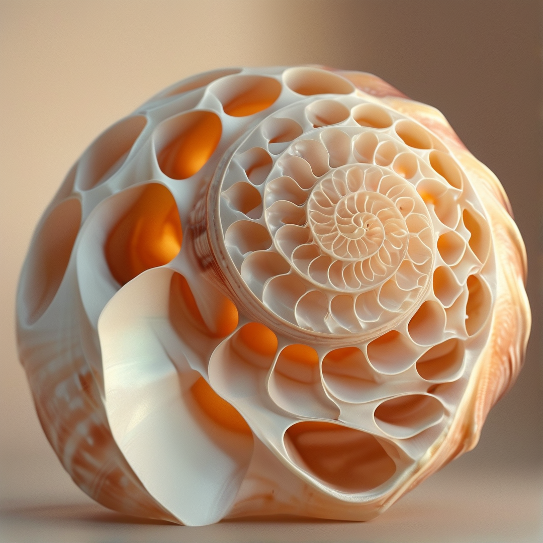 Spiral Shell Cross Section