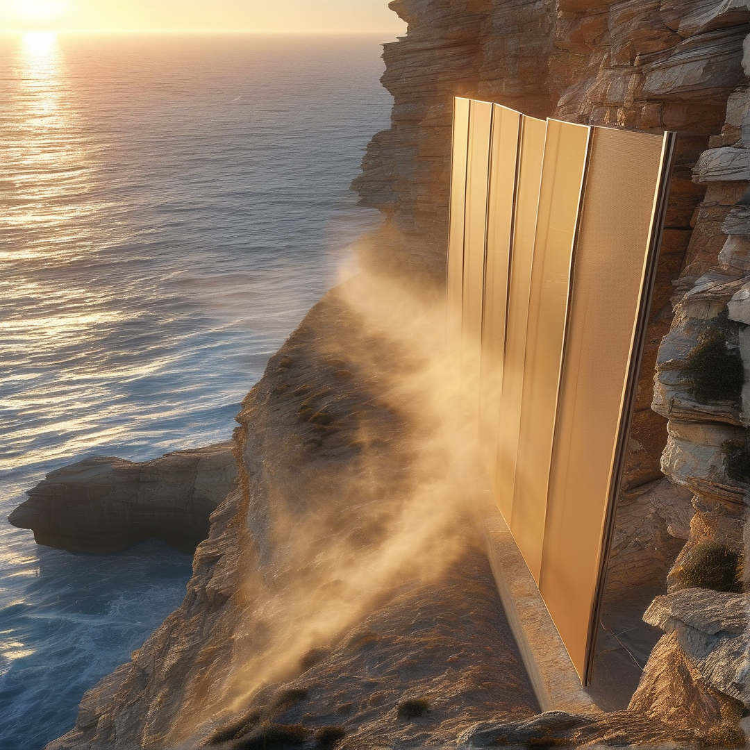 Cliffside Golden Structure