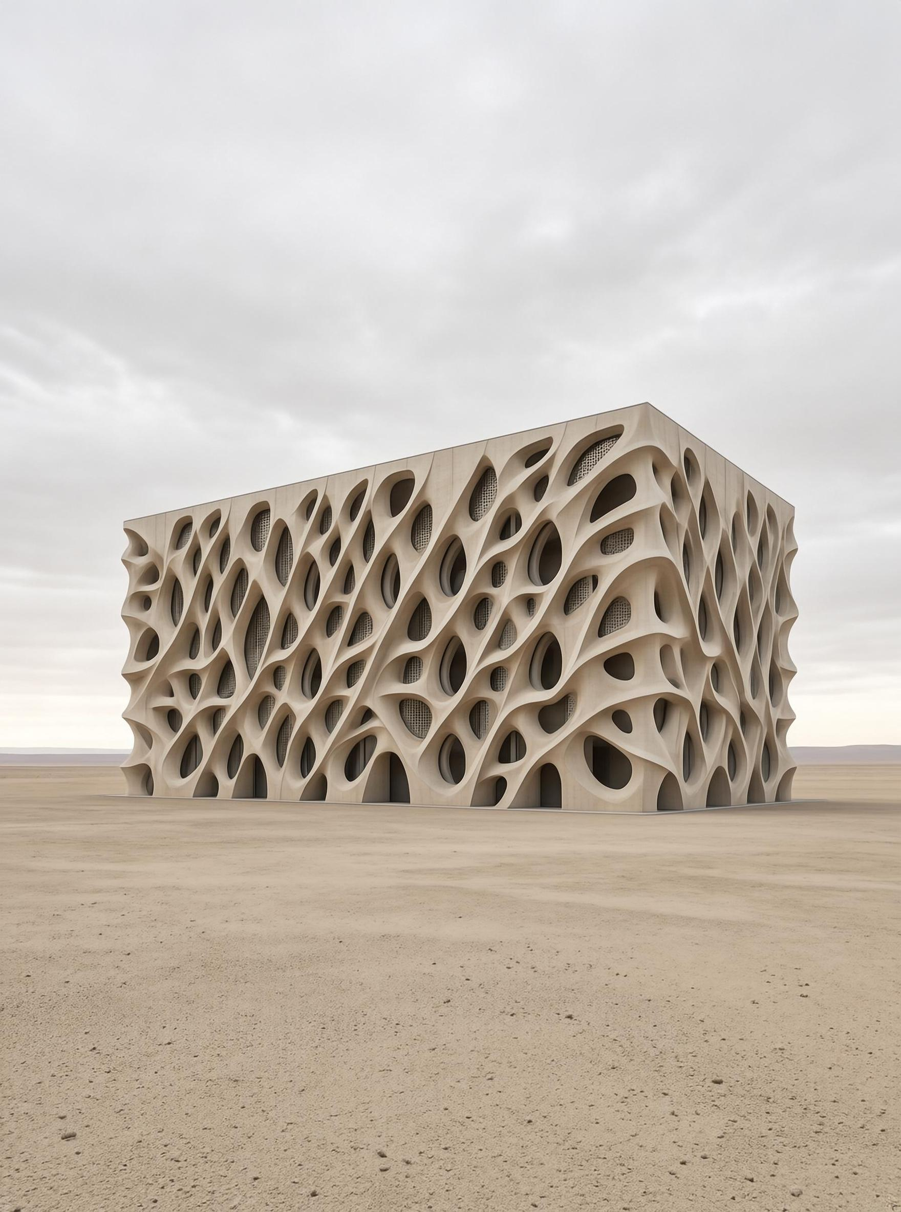 Parametric Desert Building