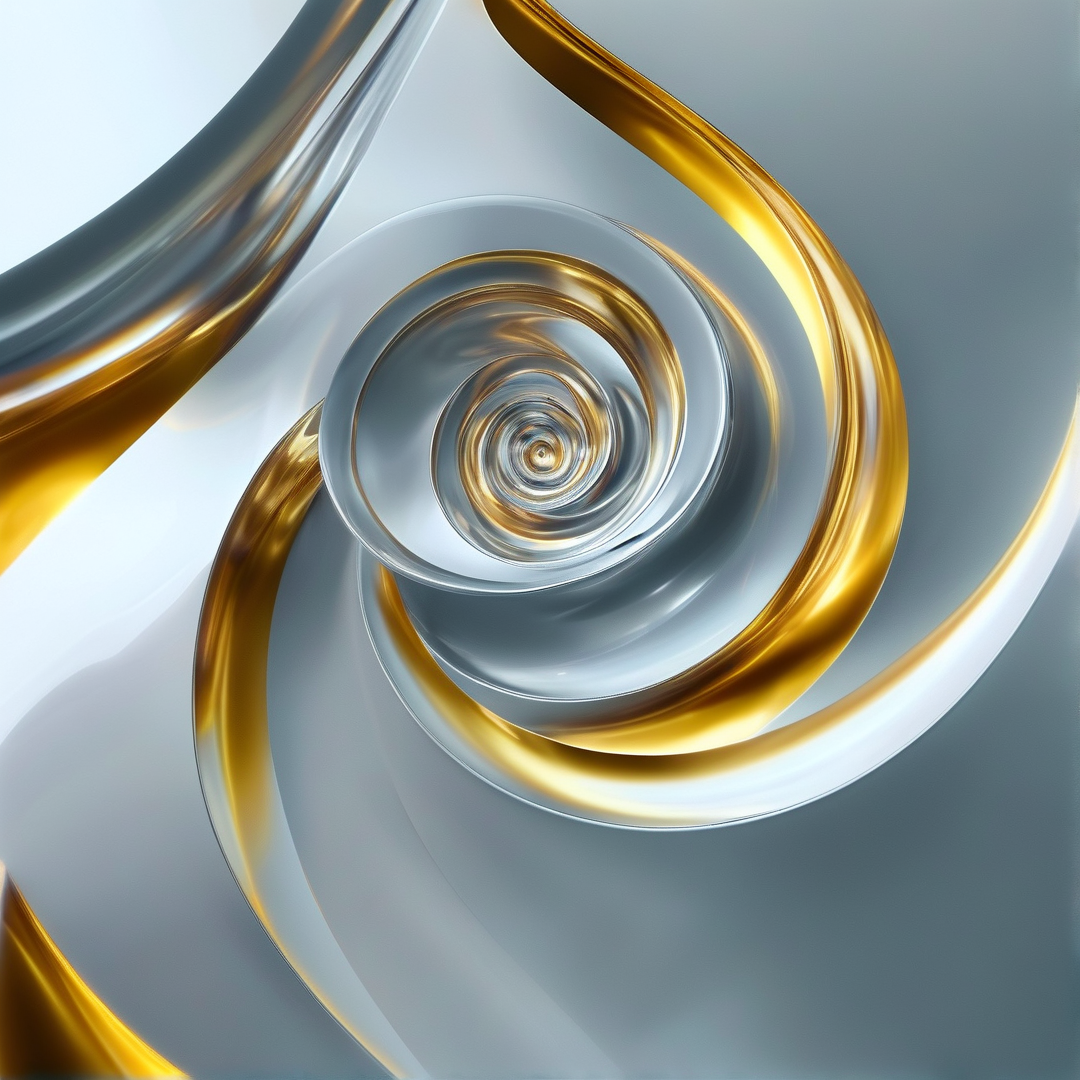 Abstract Metallic Vortex