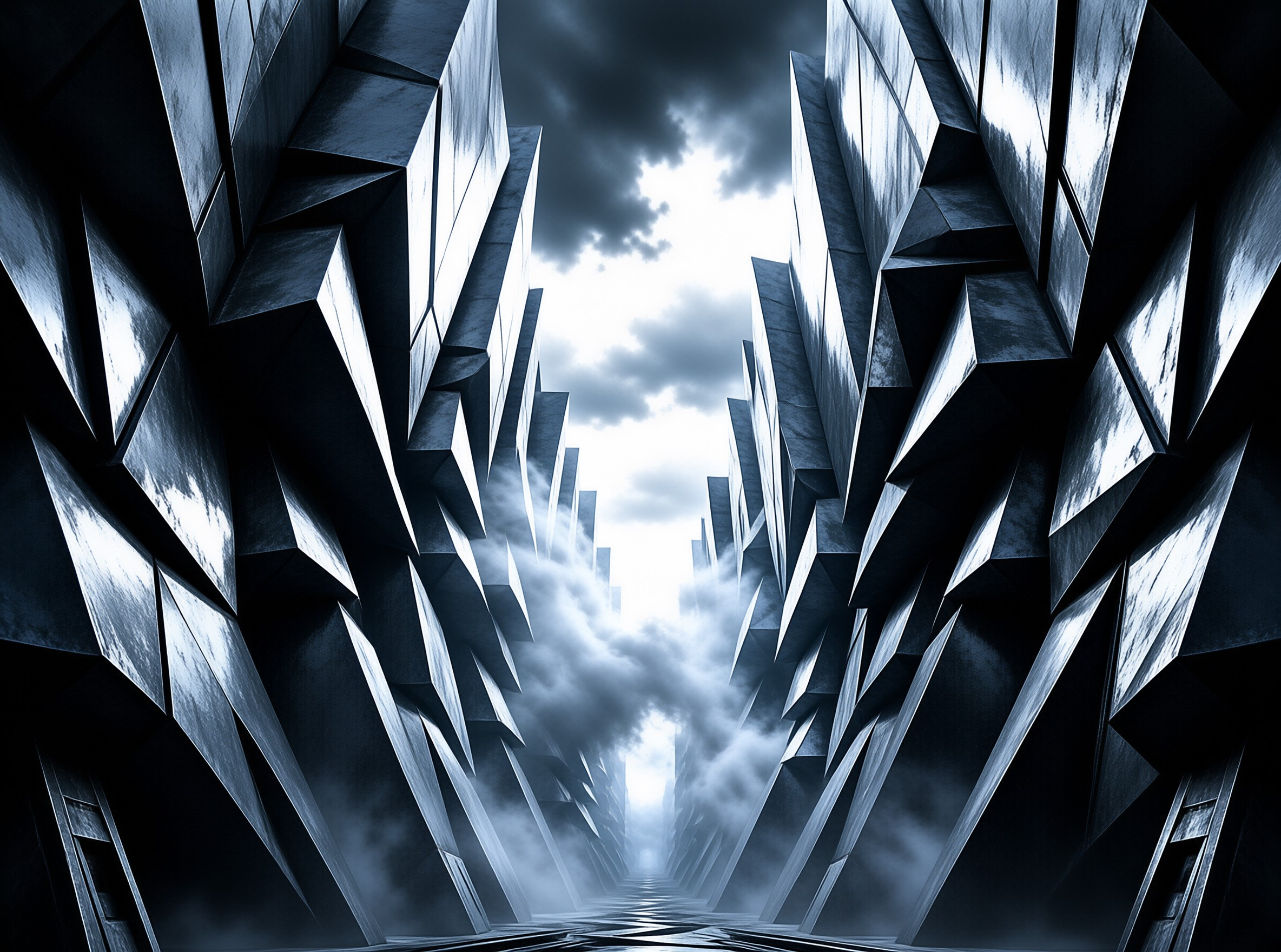 Futuristic Metal Corridor