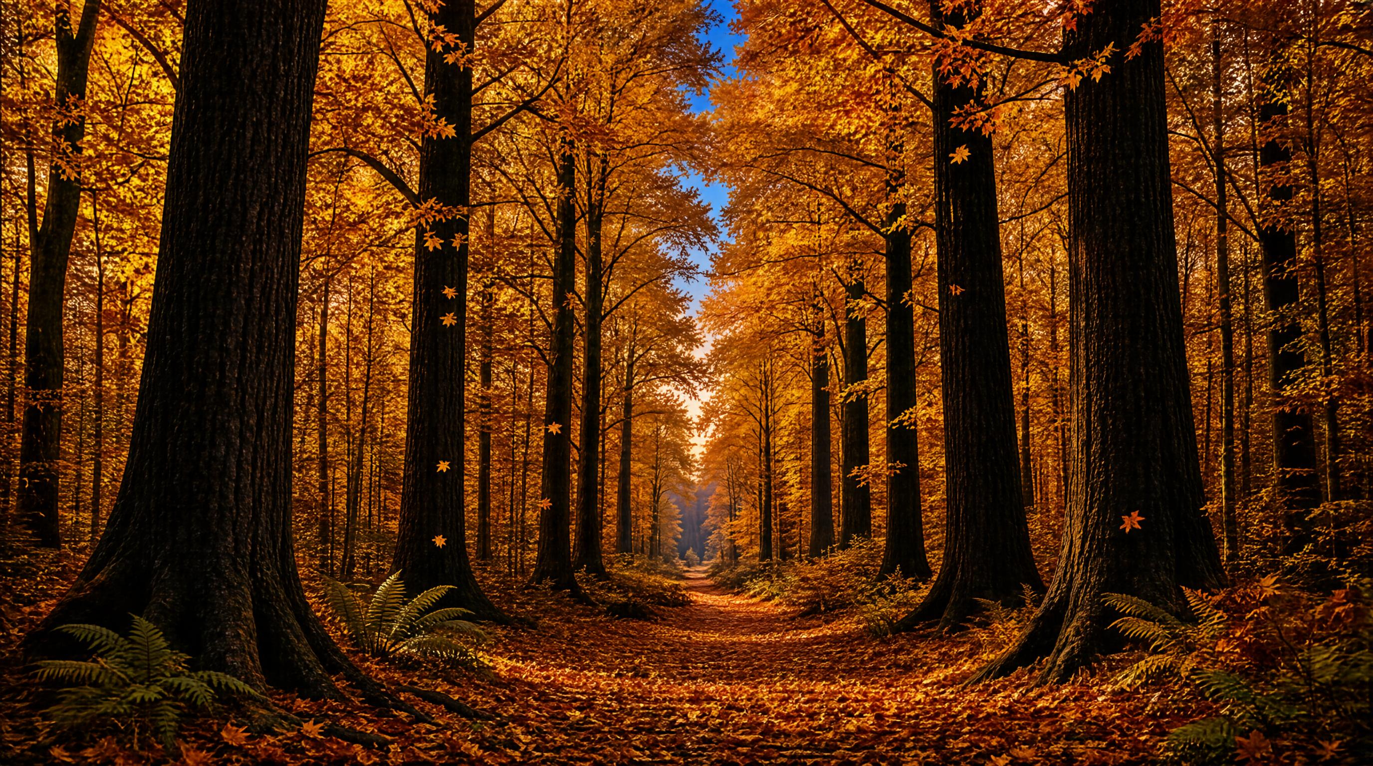 Autumn Forest Path