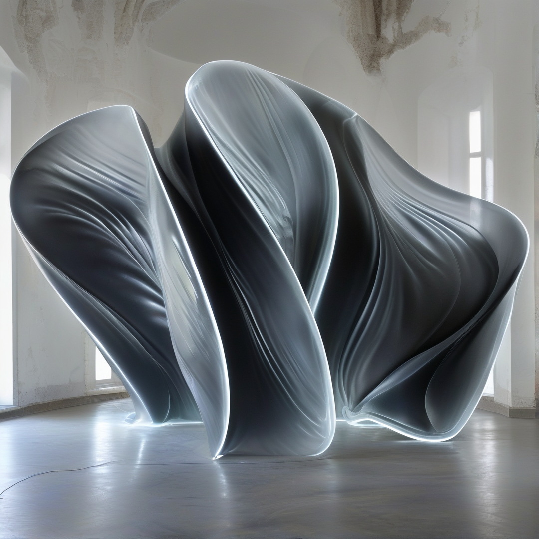 Abstract Metal Sculpture