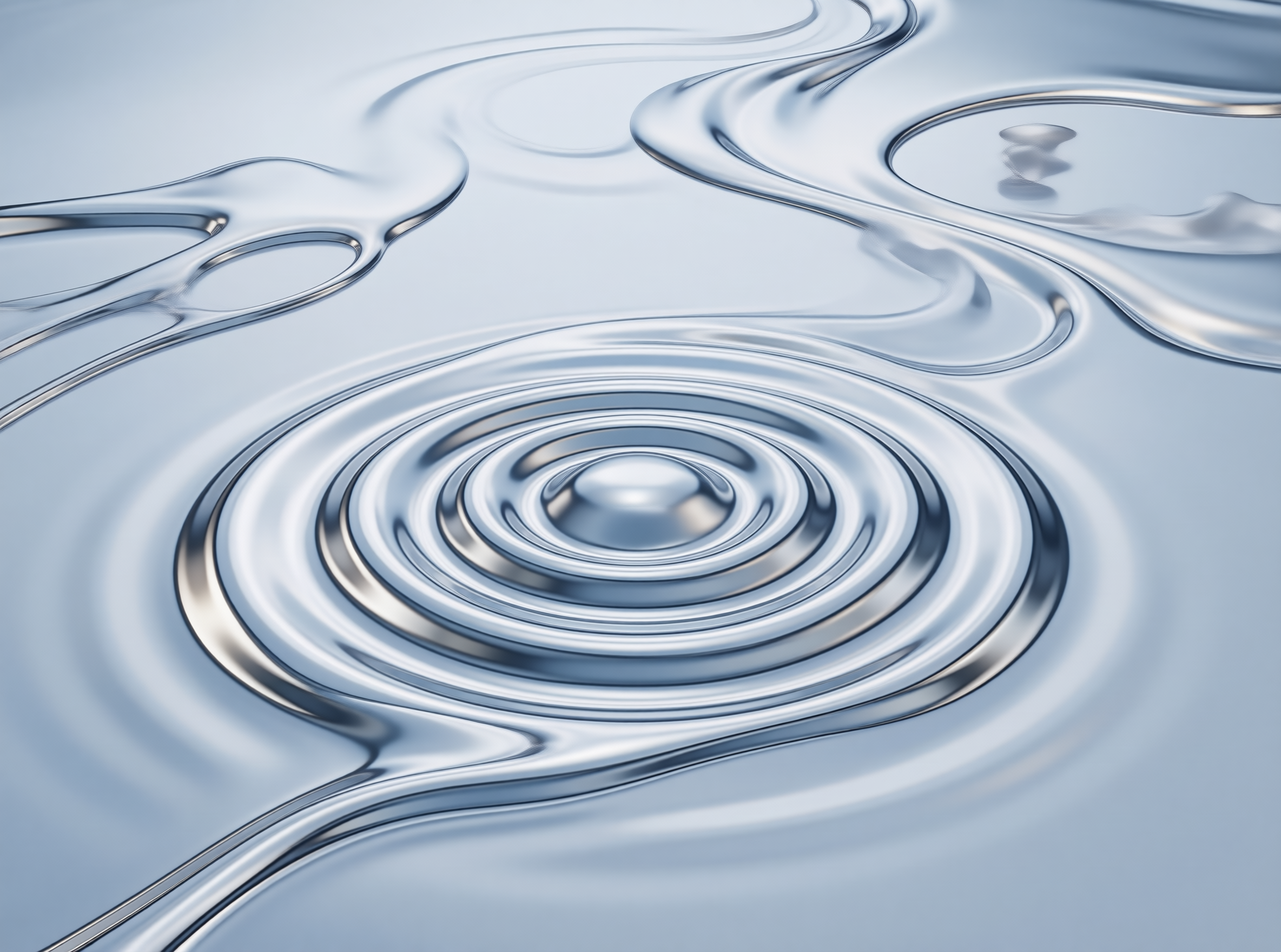 Rippling Liquid Surface