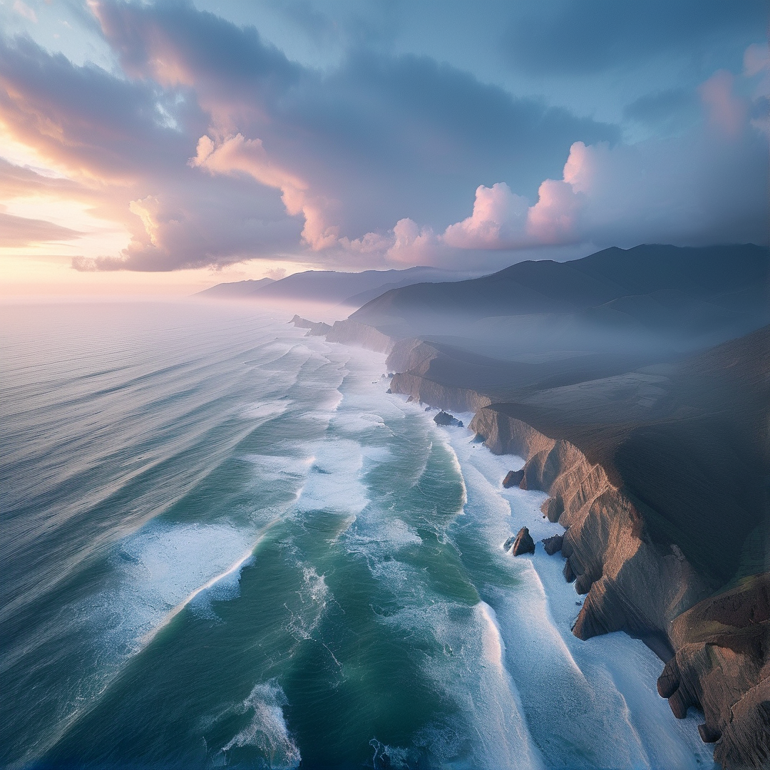 Dramatic Coastal Dawn