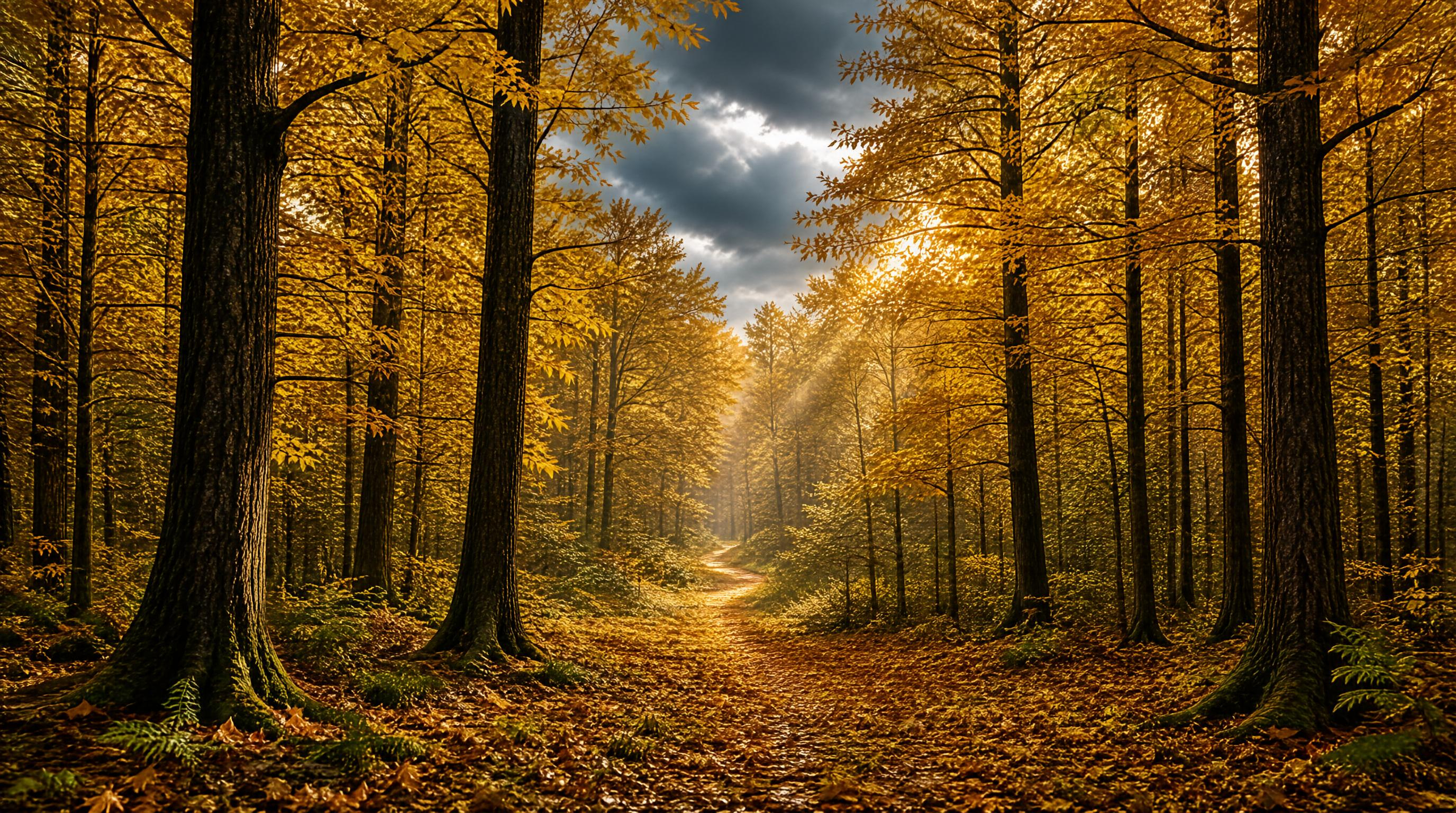 Autumn Forest Pathway