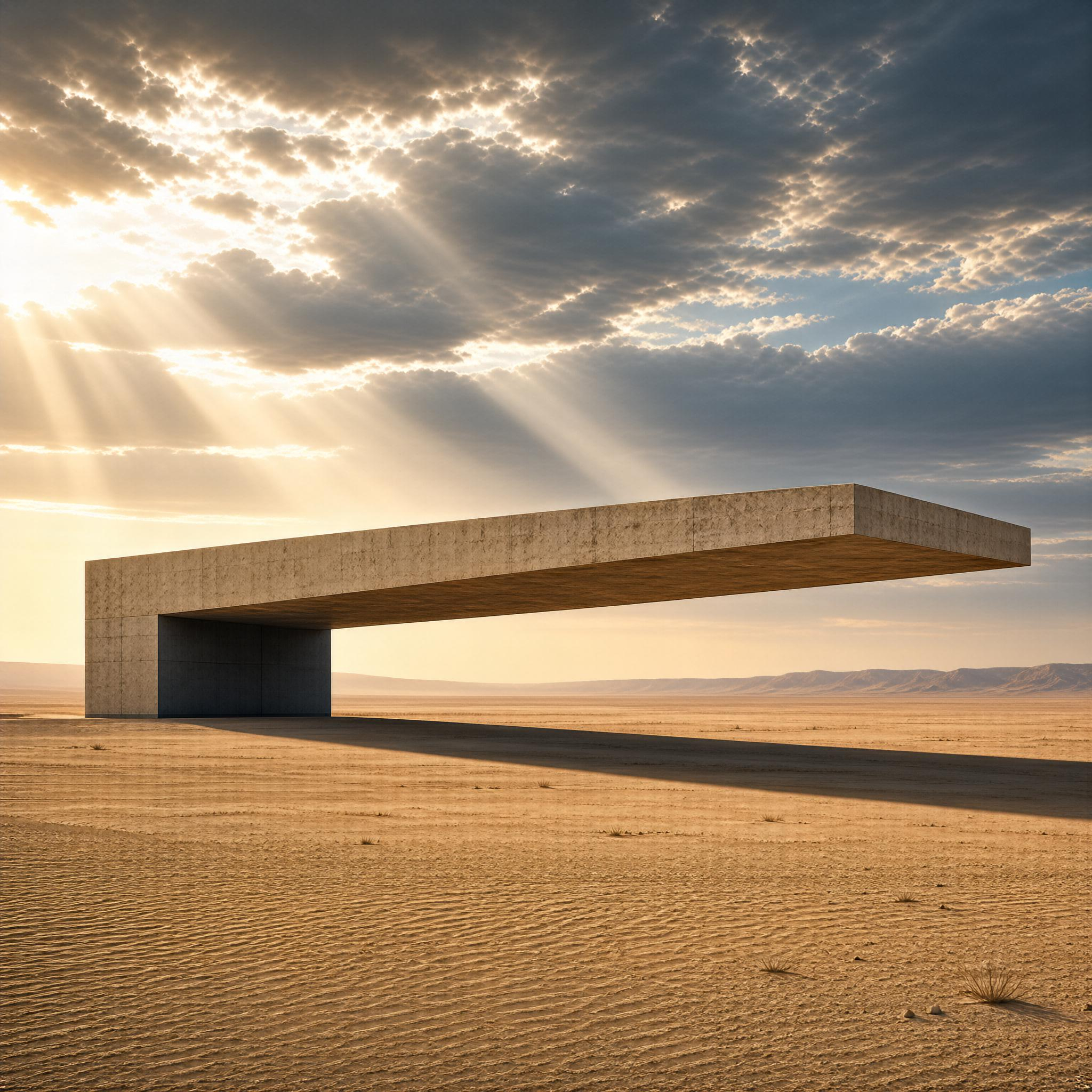 Desert Concrete Structure