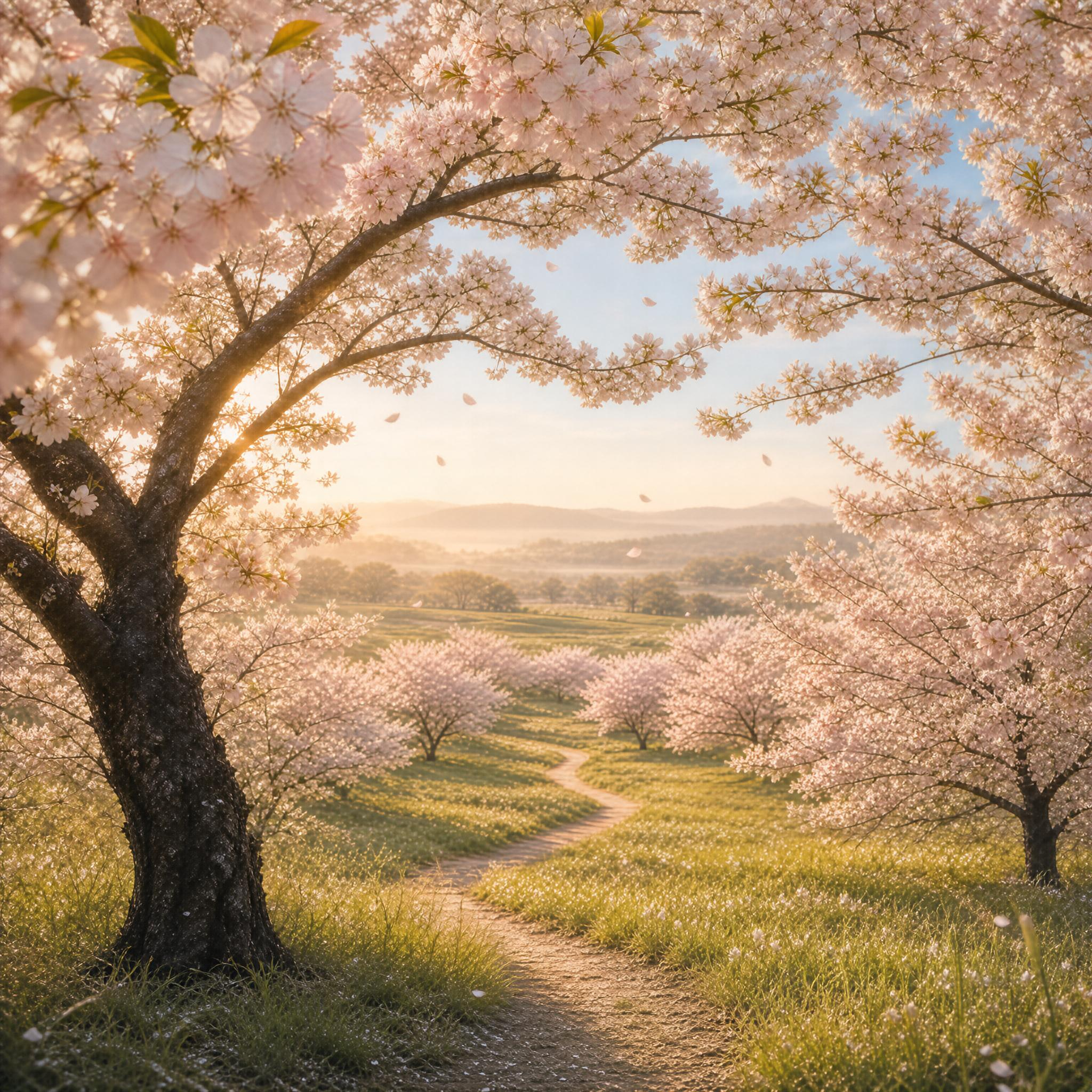 Cherry Blossom Path