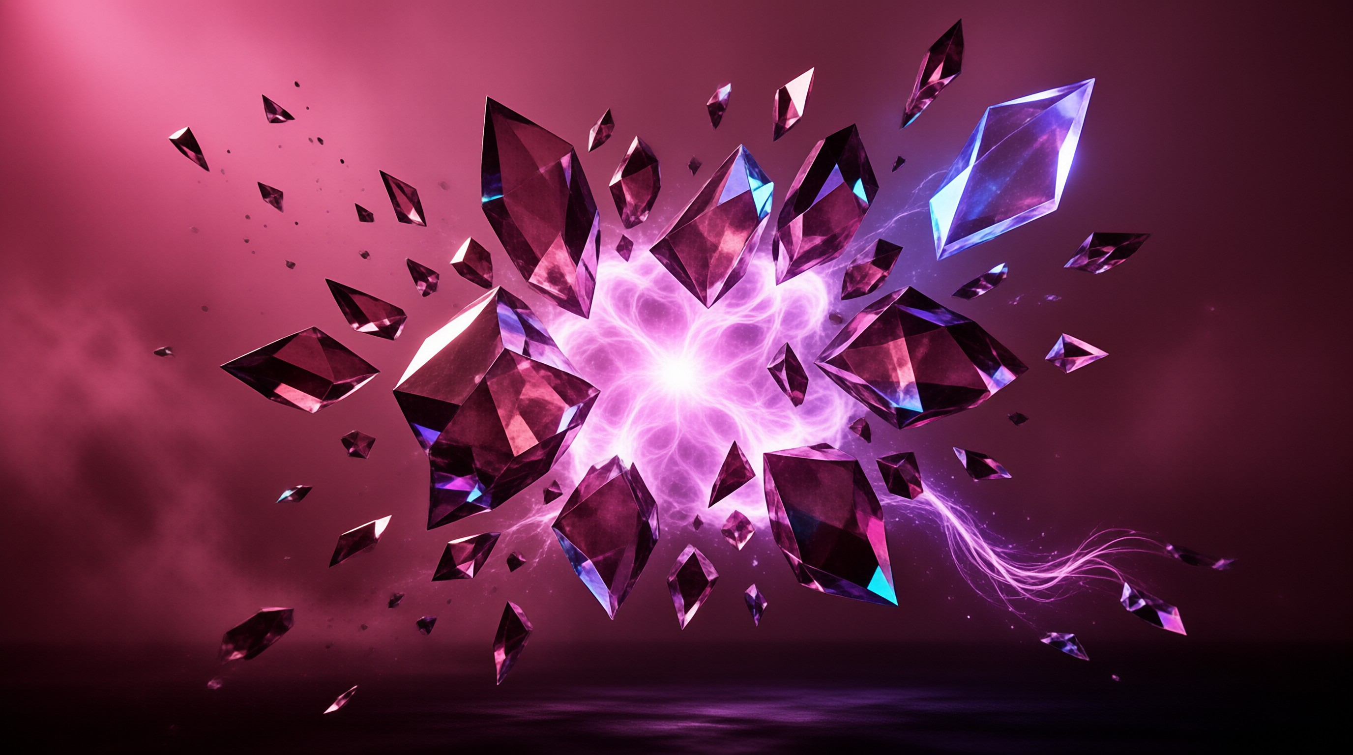 Purple Crystal Explosion