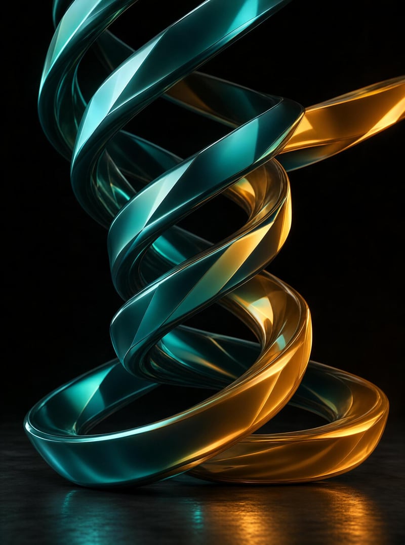 Twisted Metallic Ribbons