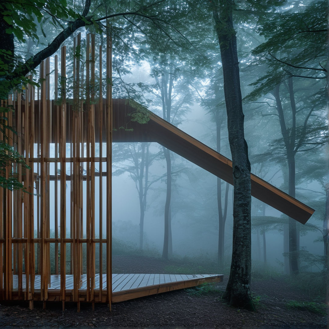 Foggy Forest Pavilion