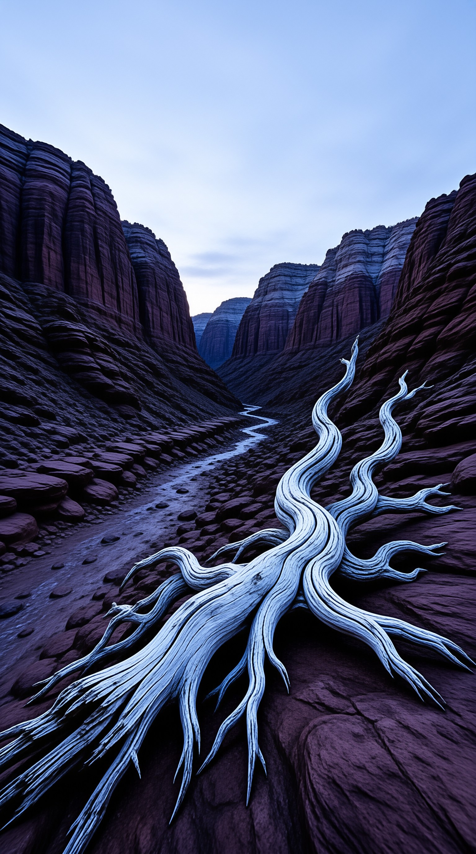 Ghost Tree in Red Canyon