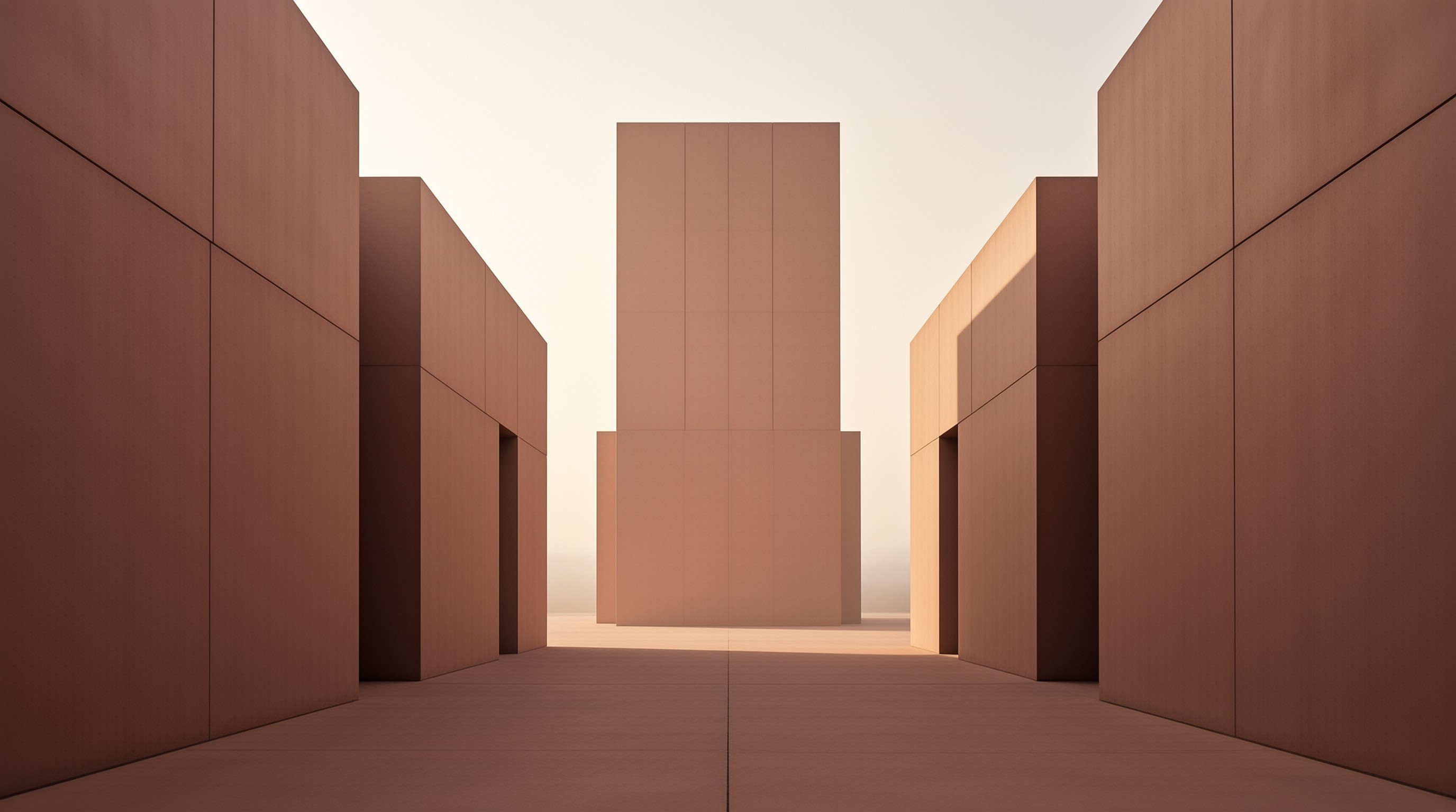 Minimalist Architectural Blocks