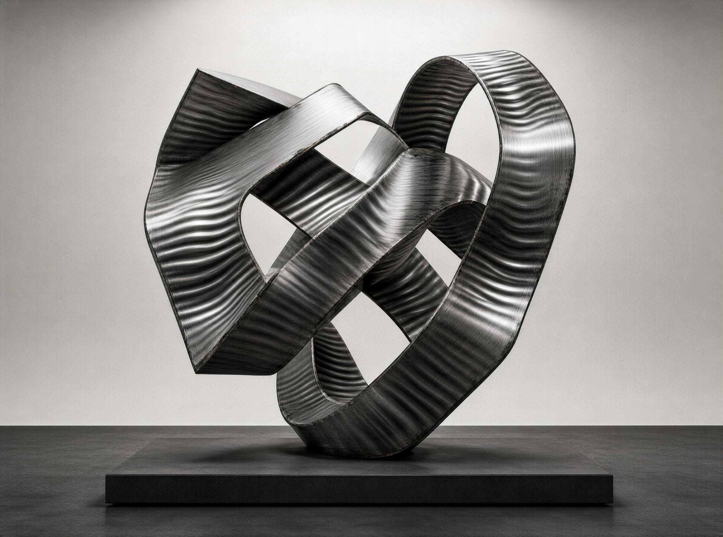 Abstract Metal Sculpture