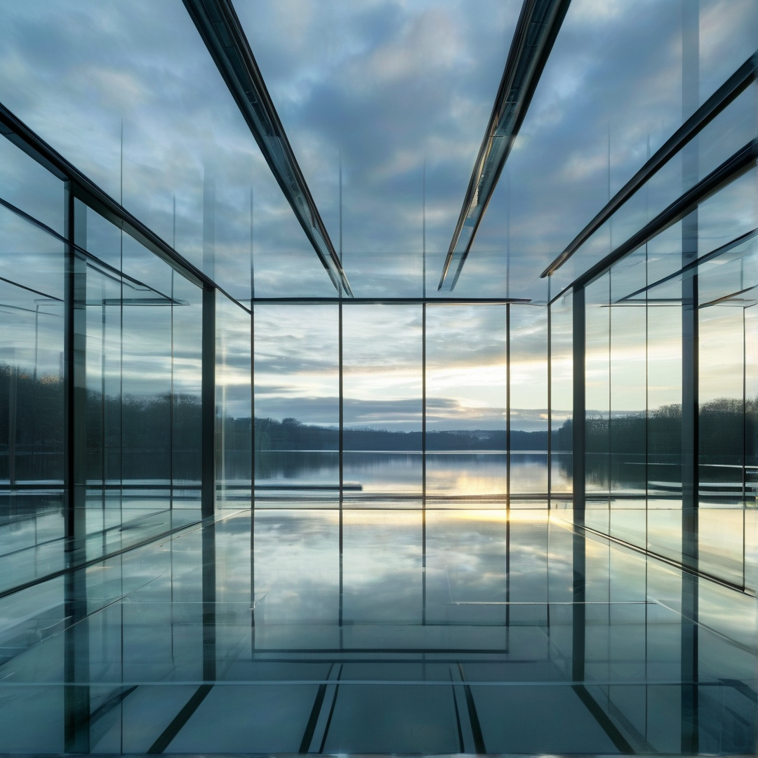 Reflective Glass Pavilion
