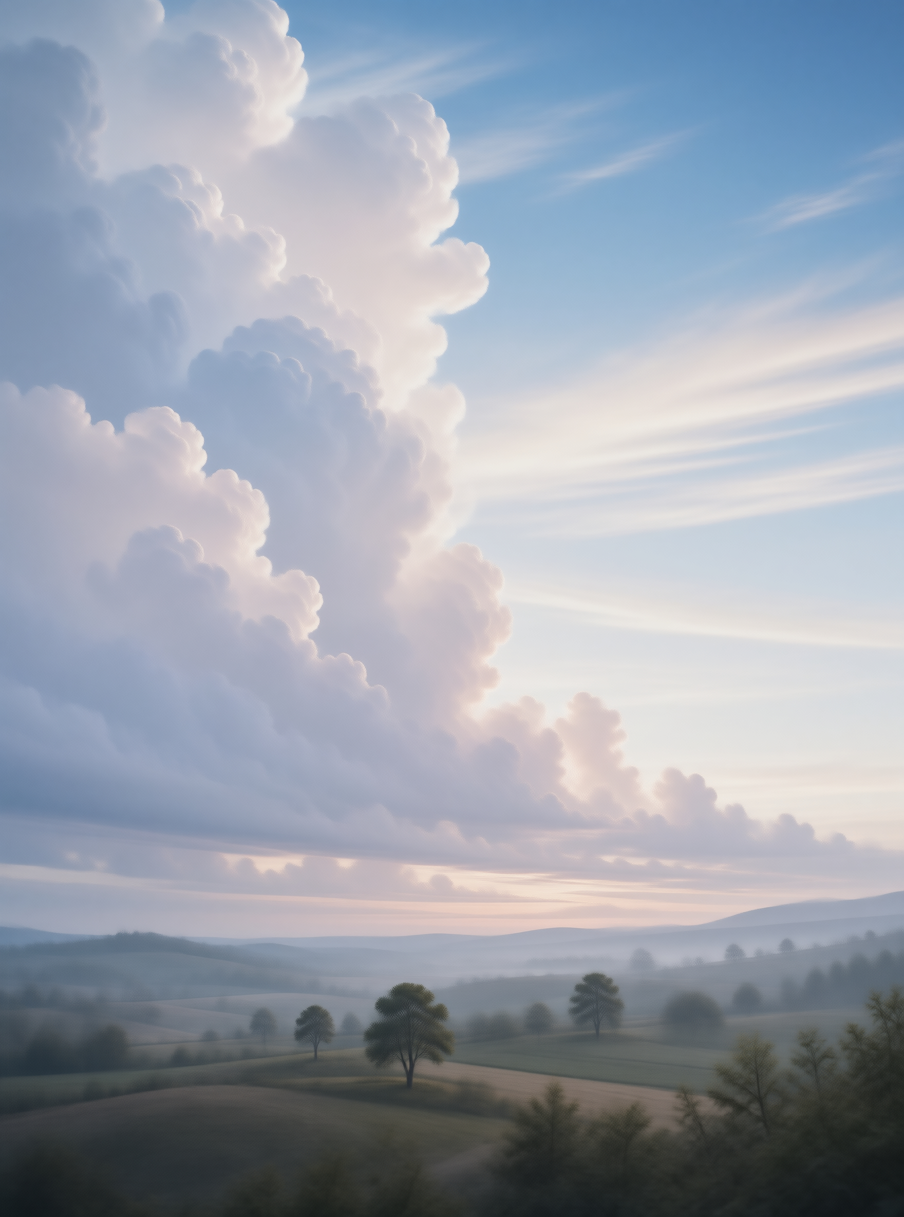 Serene Countryside Landscape