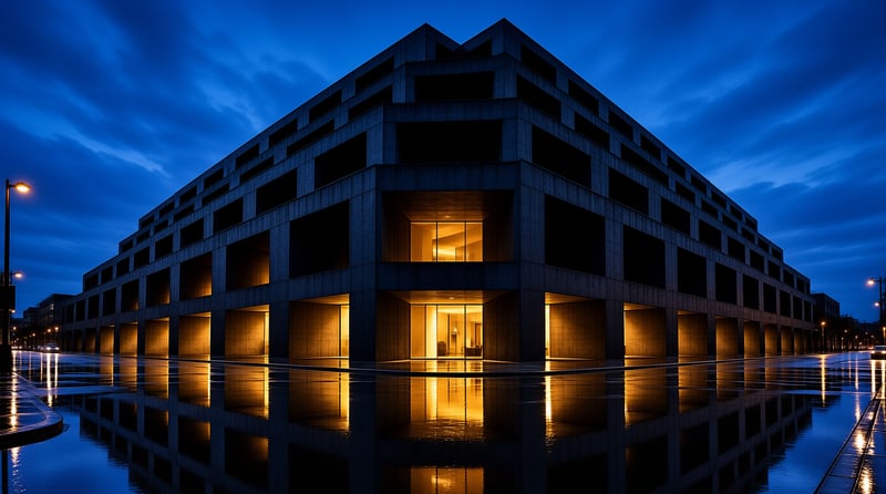 Modern Building Reflections