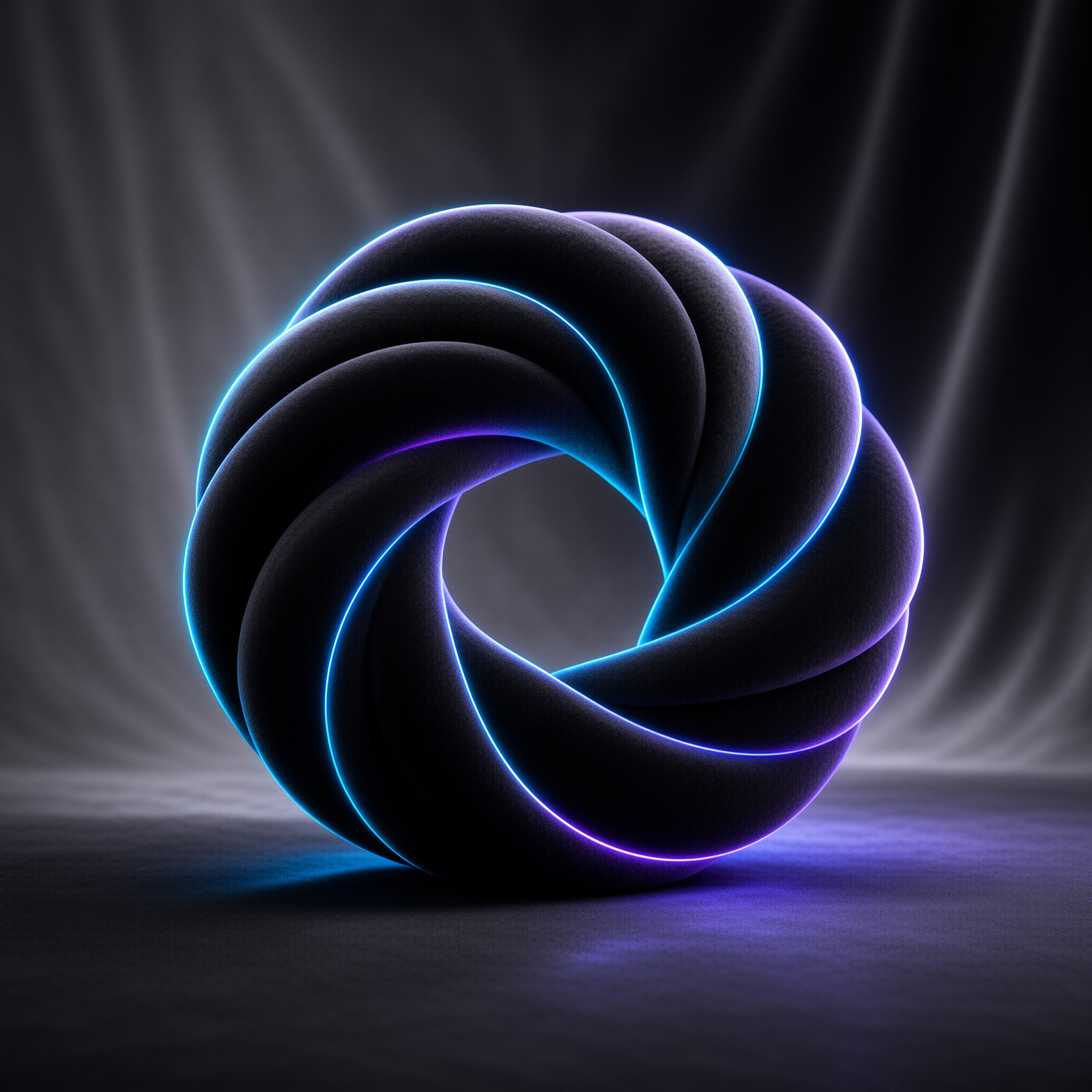 Futuristic Glowing Ring