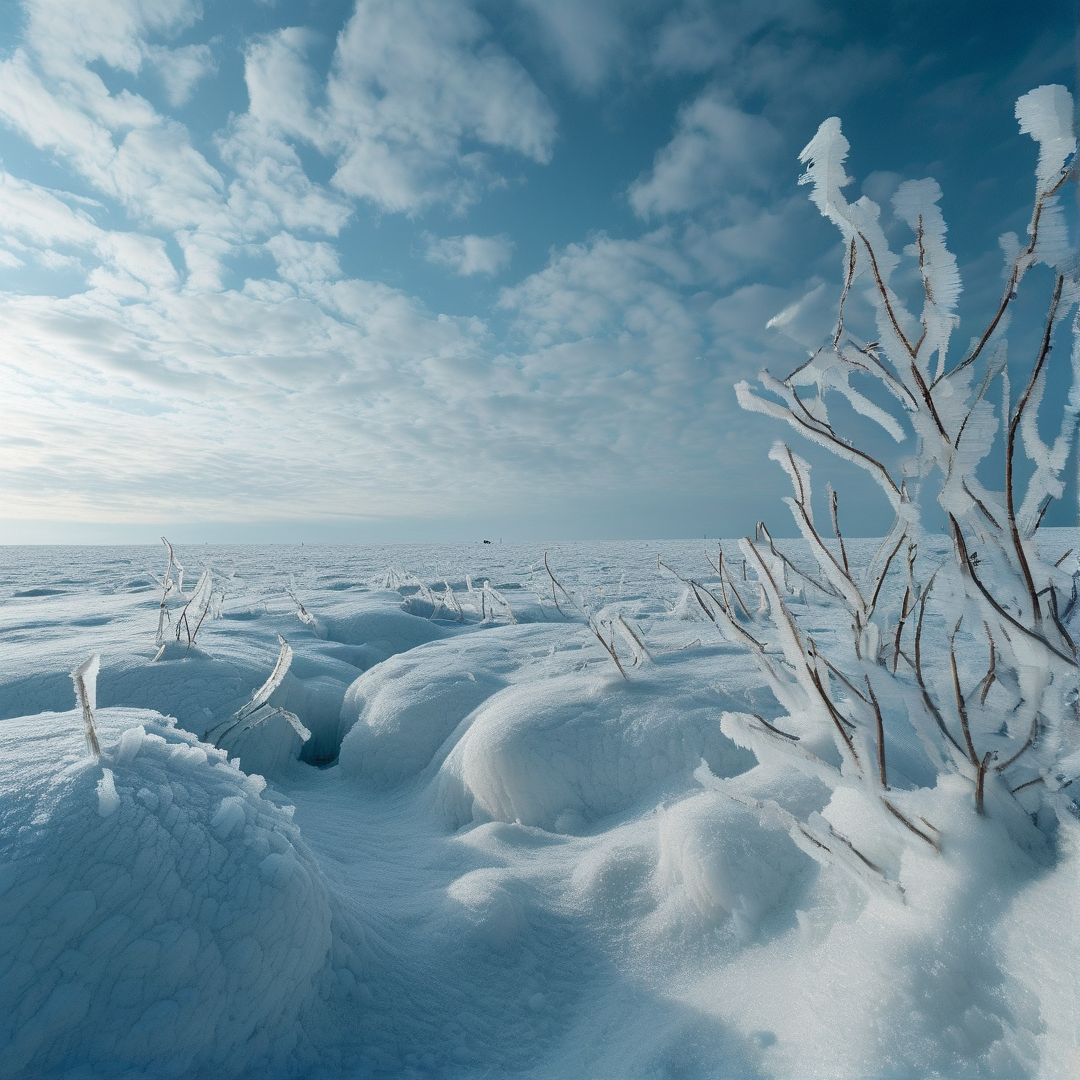 Frozen Winter Landscape